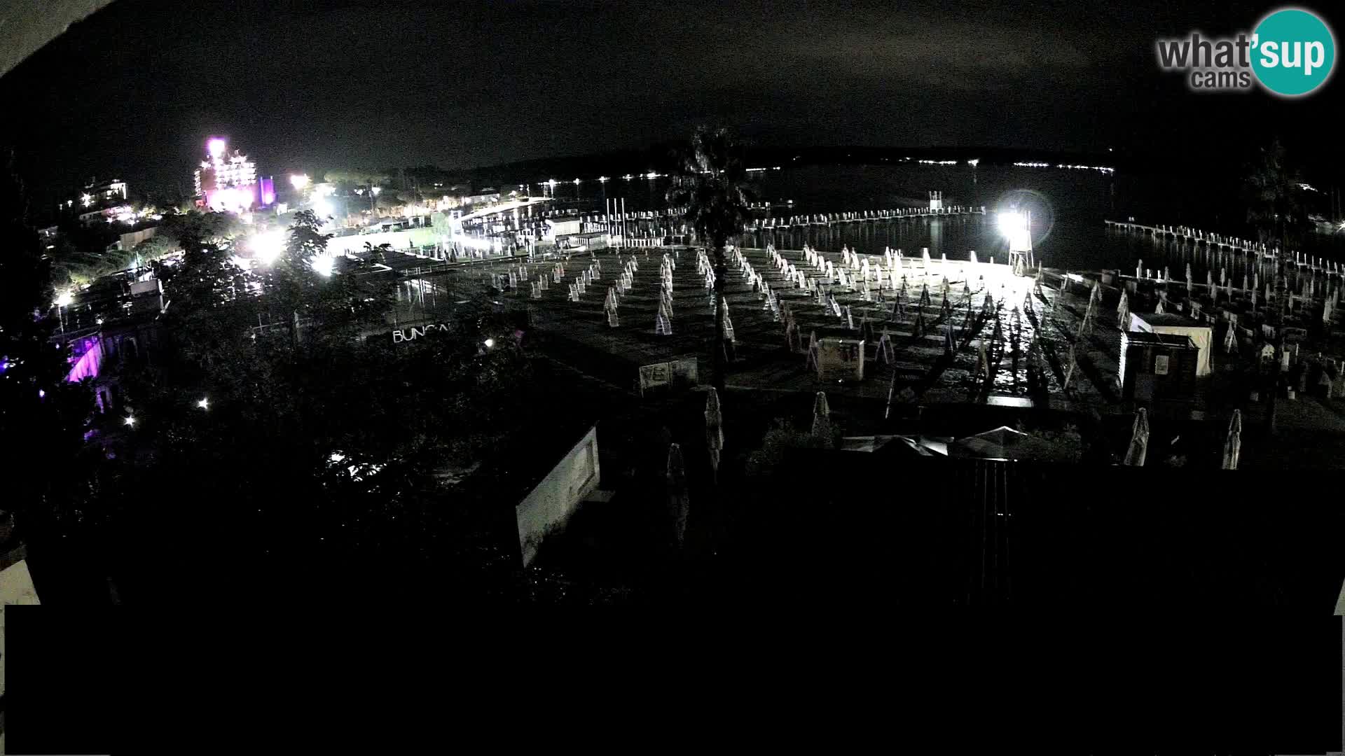 Playa Portorož camera en vivo