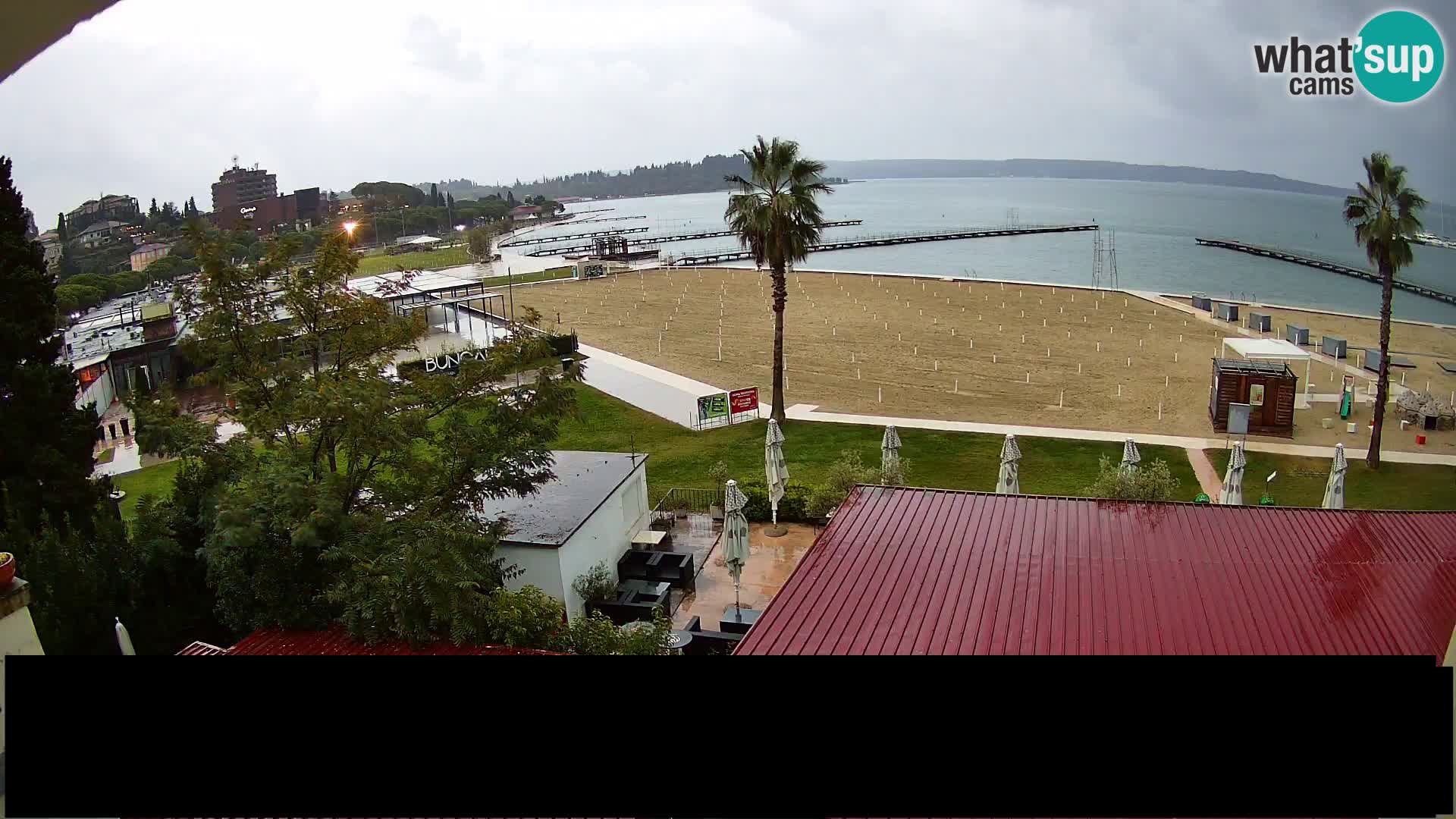 Plage Portorož live cam