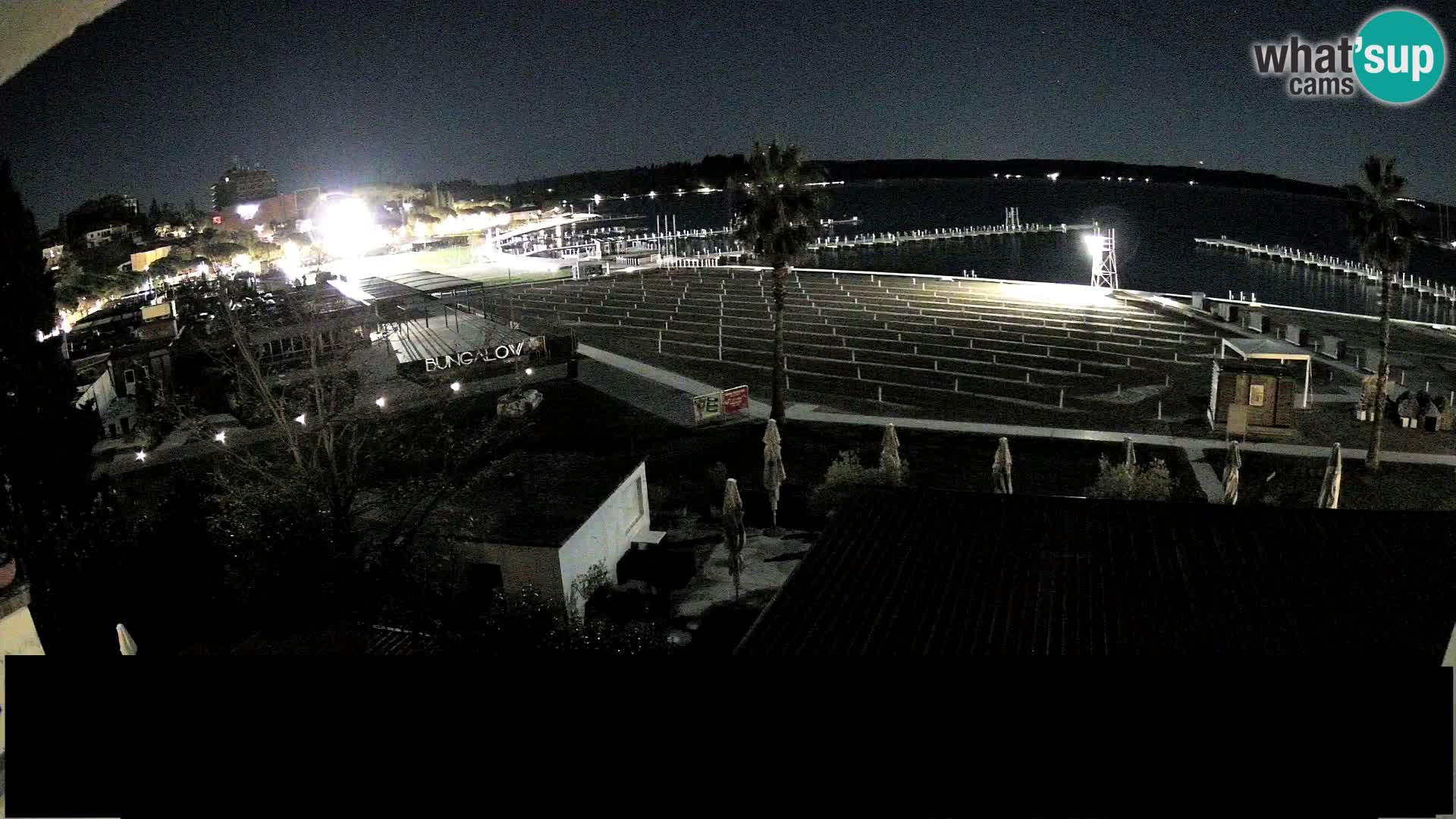 Spiaggia di Portorose live webcam