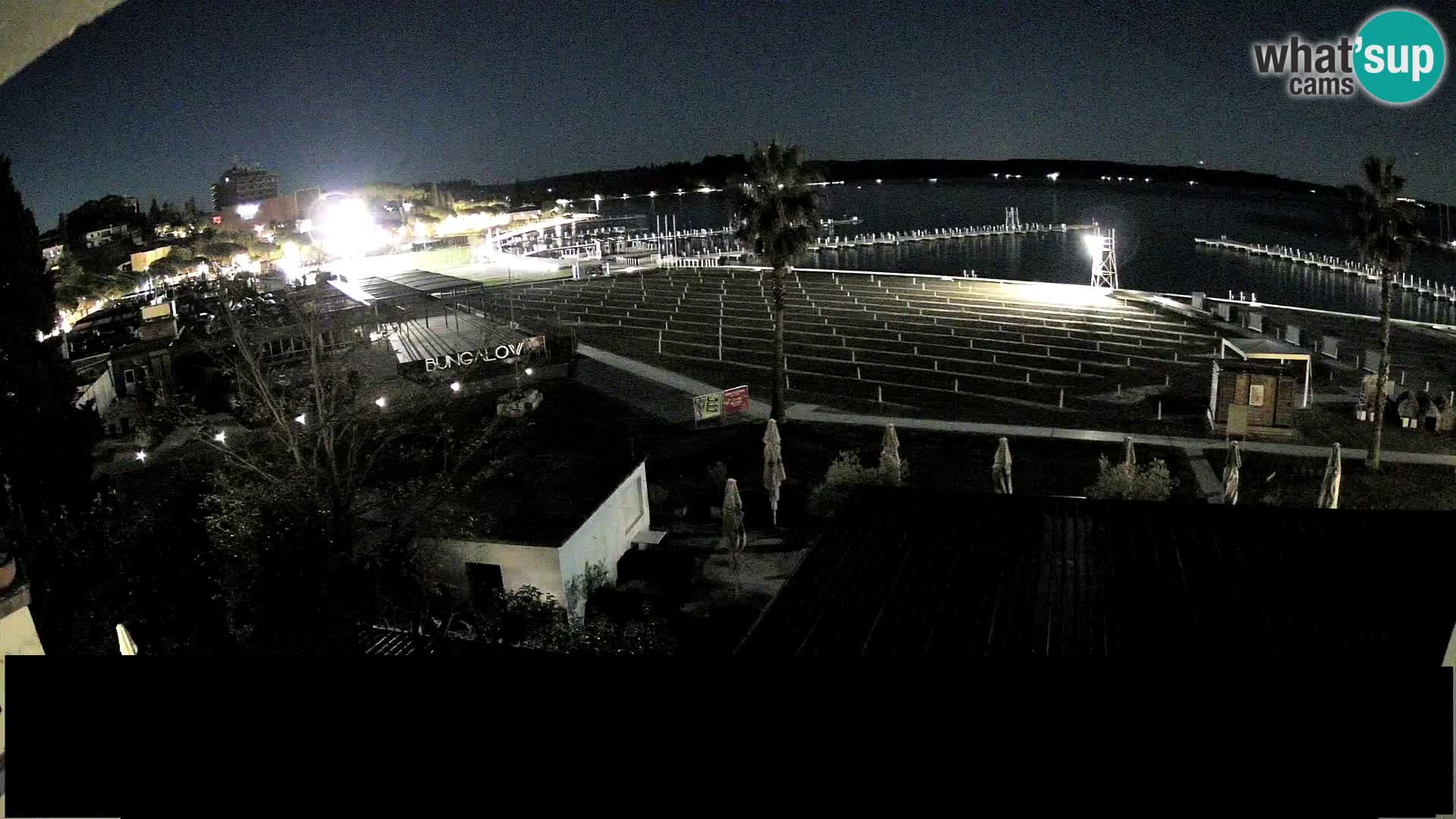 Playa Portorož camera en vivo