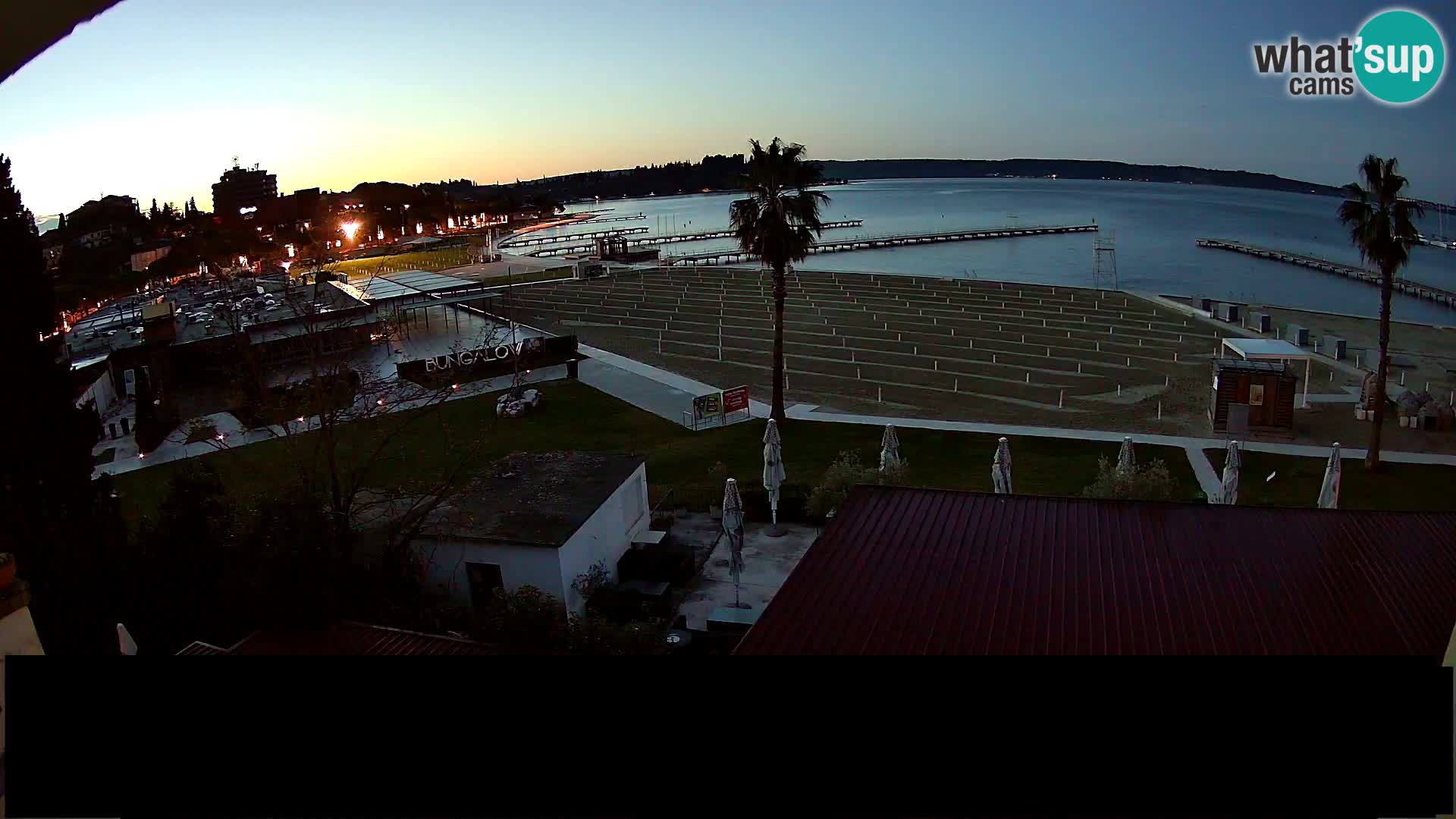 Spletna kamera plaža Portorož