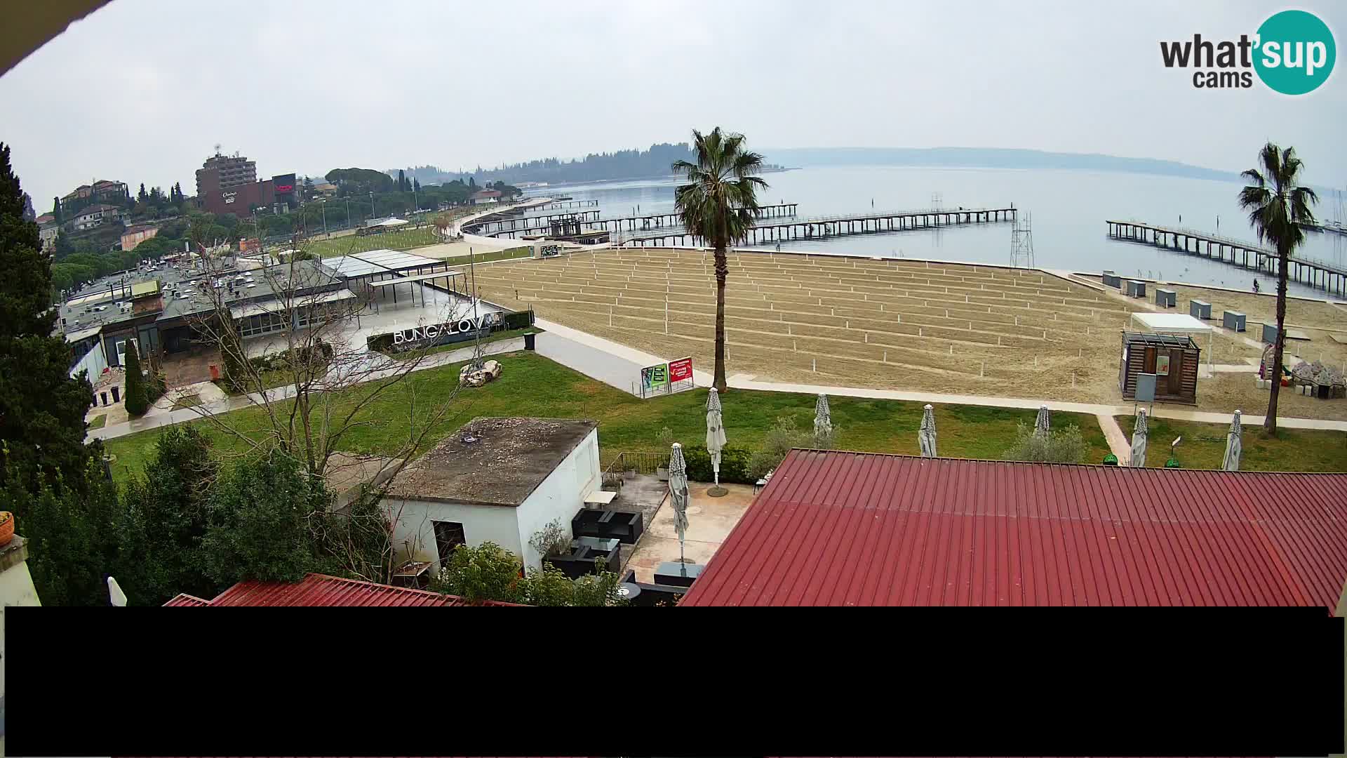 Playa Portorož camera en vivo