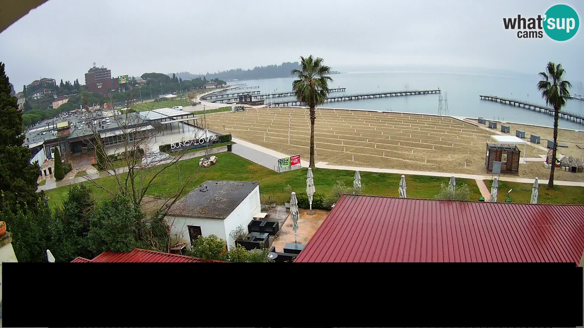 Plage Portorož live cam