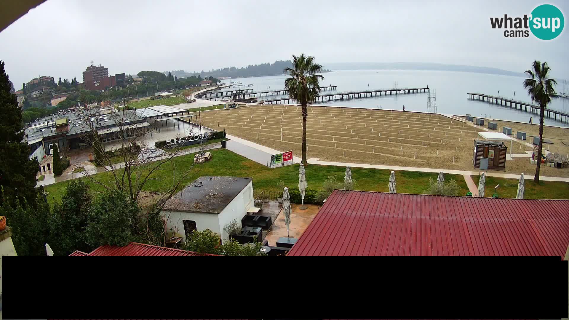 Webcam Portorož Strand – Karamela bar