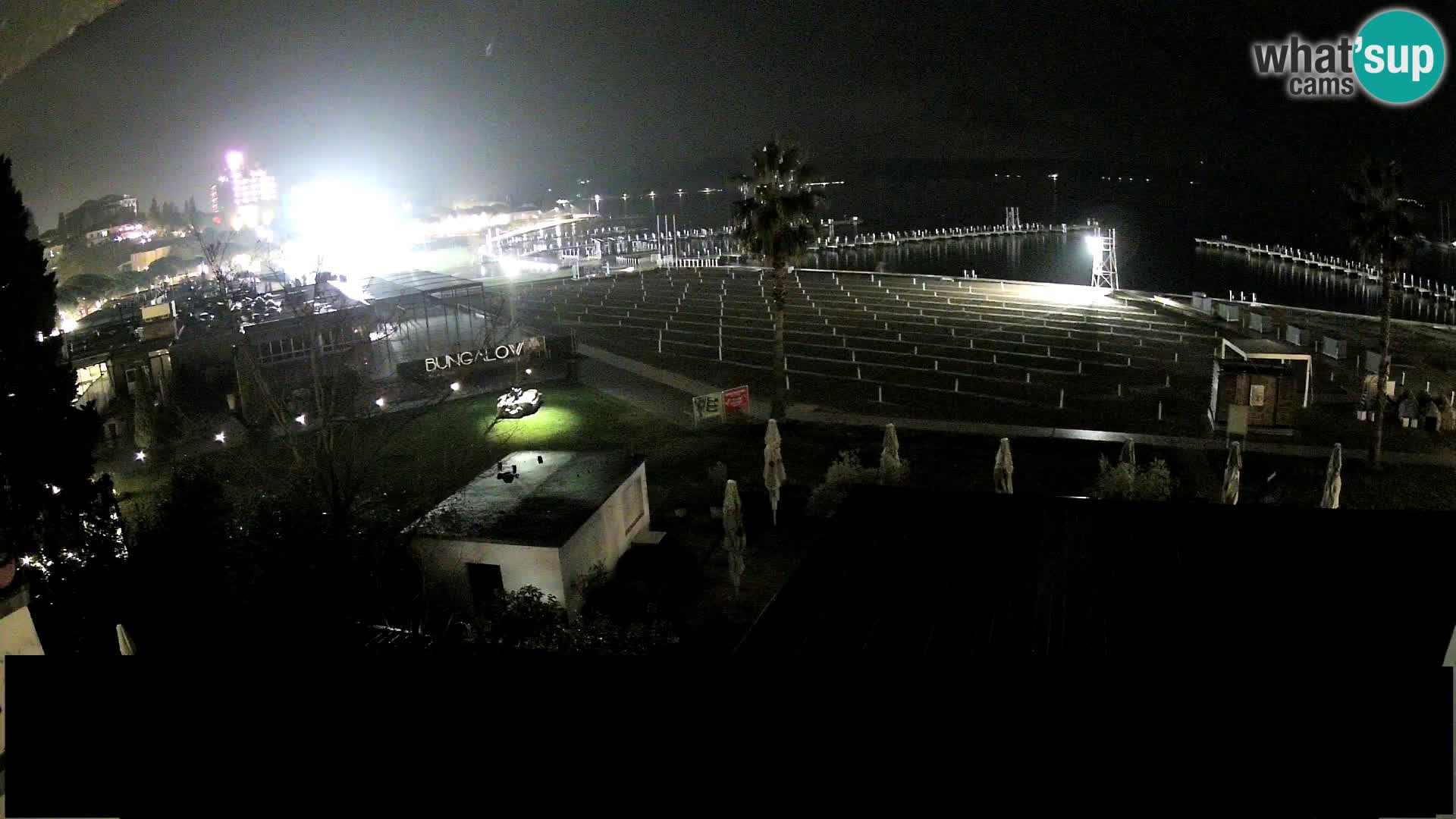 Spiaggia di Portorose live webcam