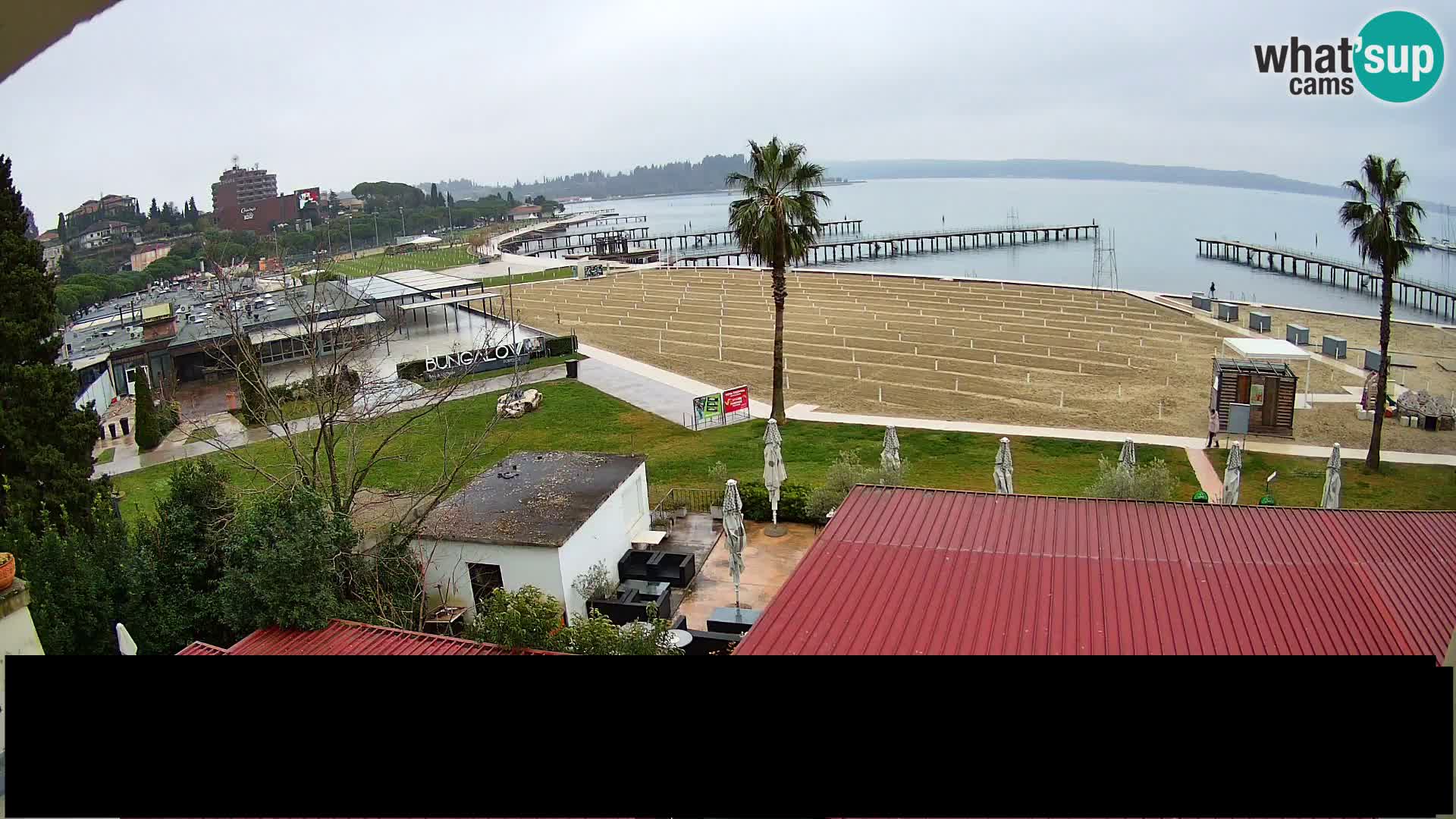 Plage Portorož live cam