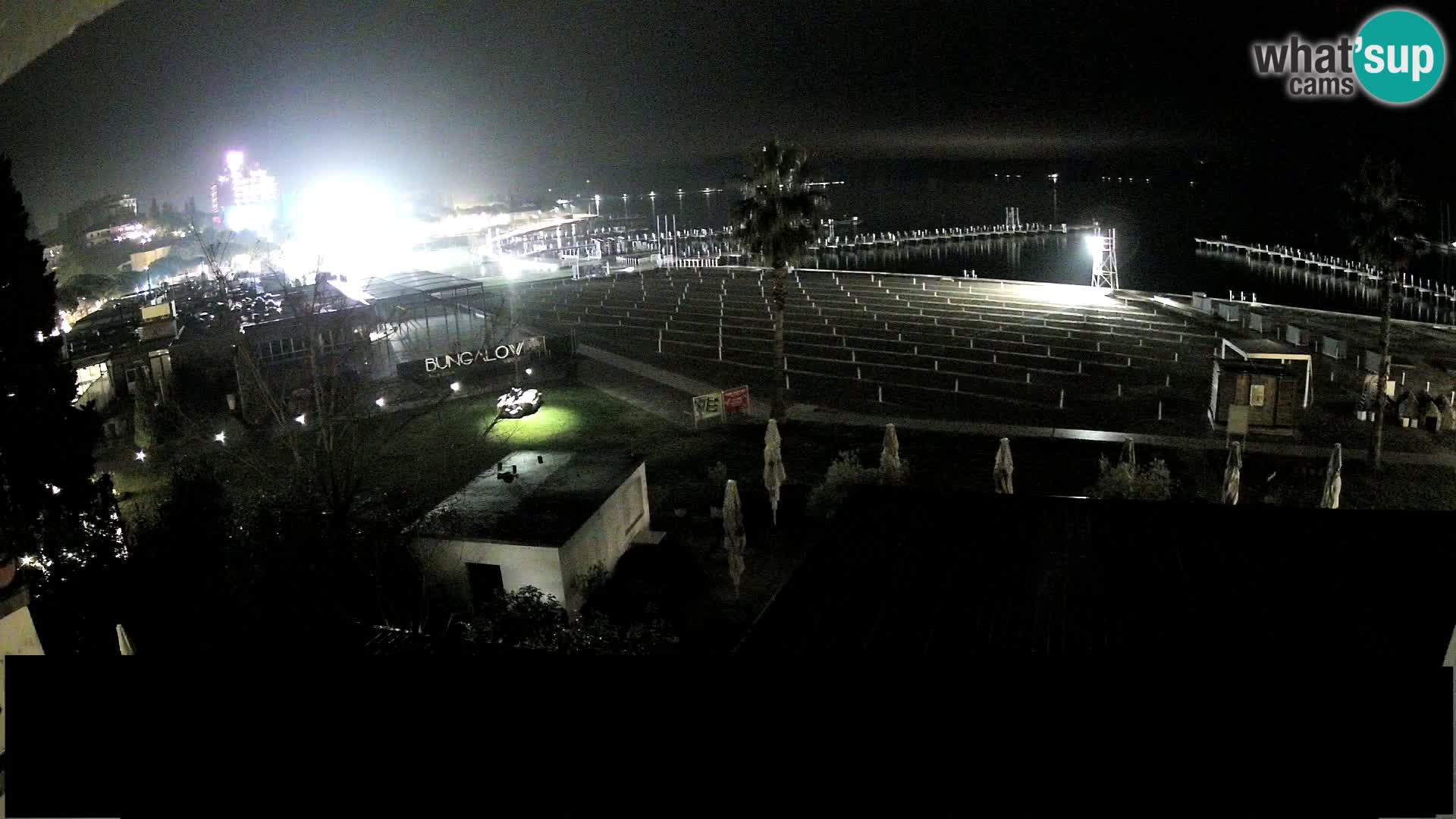 Spiaggia di Portorose live webcam