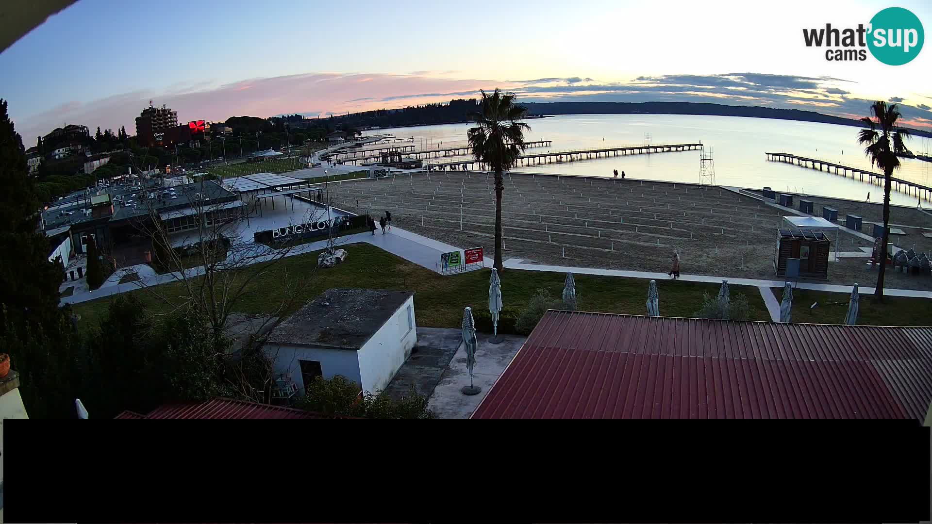 Plage Portorož live cam