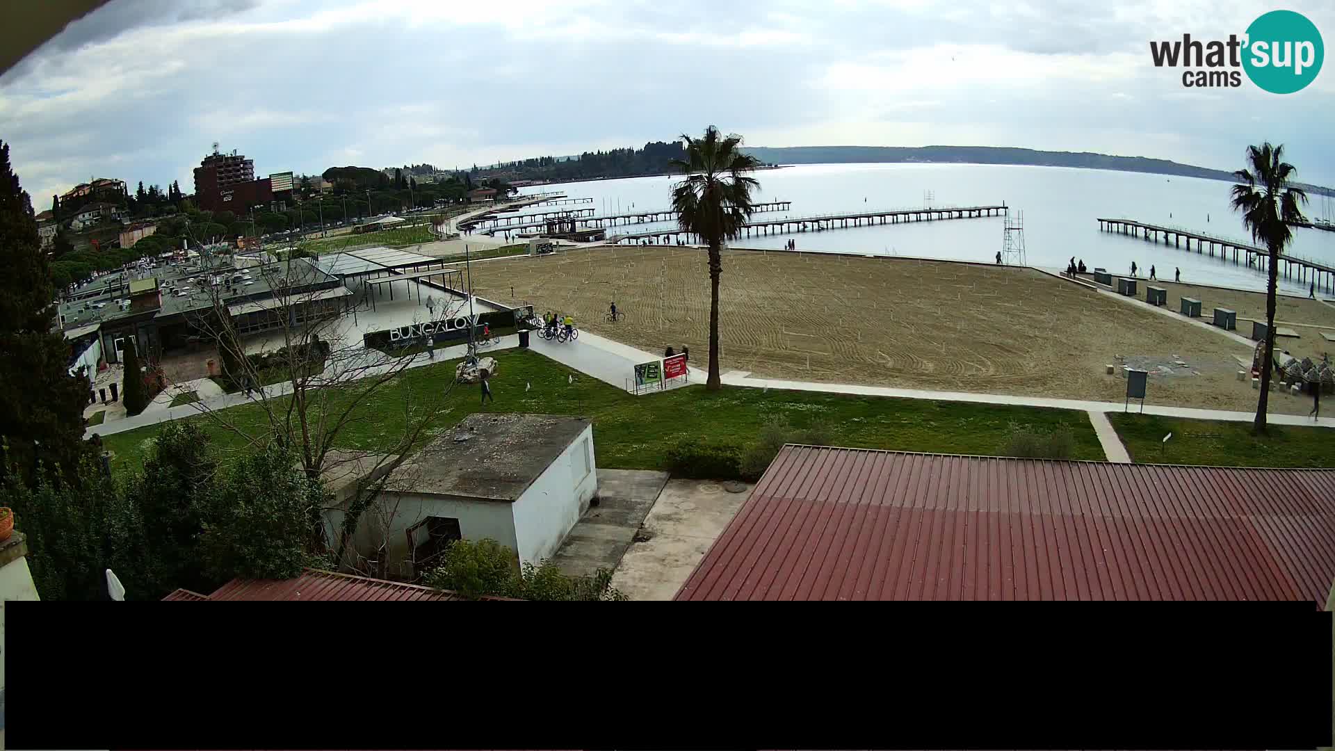 Plaža Portorož web kamera