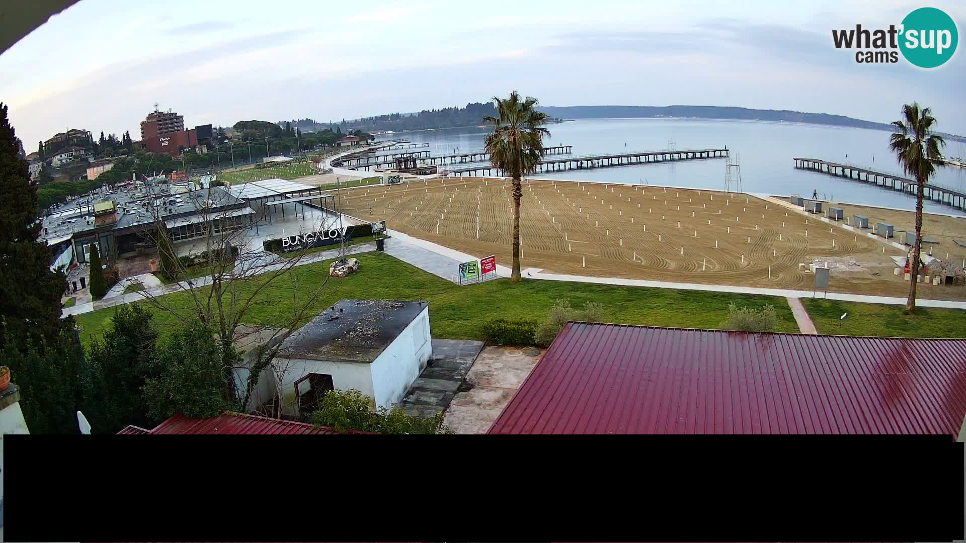 Spletna kamera Plaža Portorož