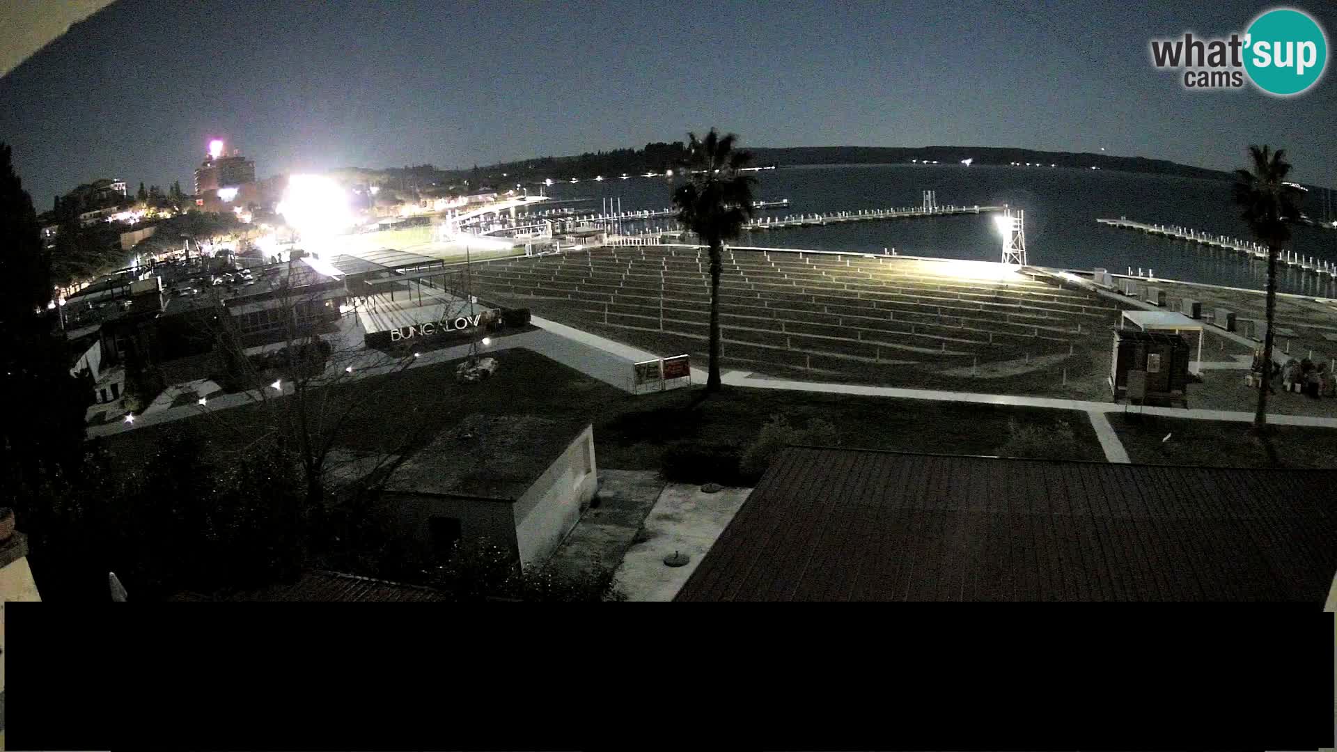 Spiaggia di Portorose live webcam
