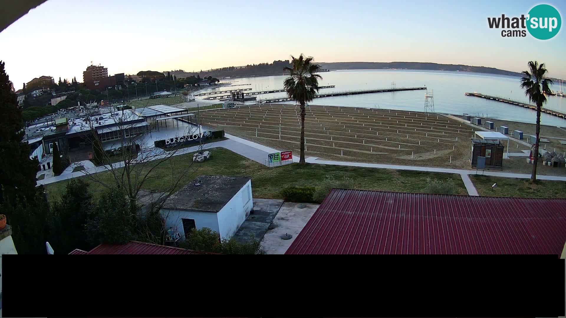 Webcam Portorož Strand – Karamela bar