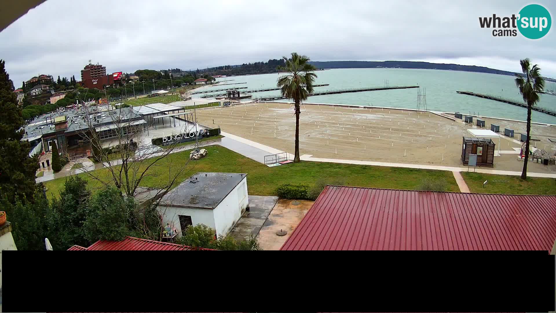 Plaža Portorož web kamera