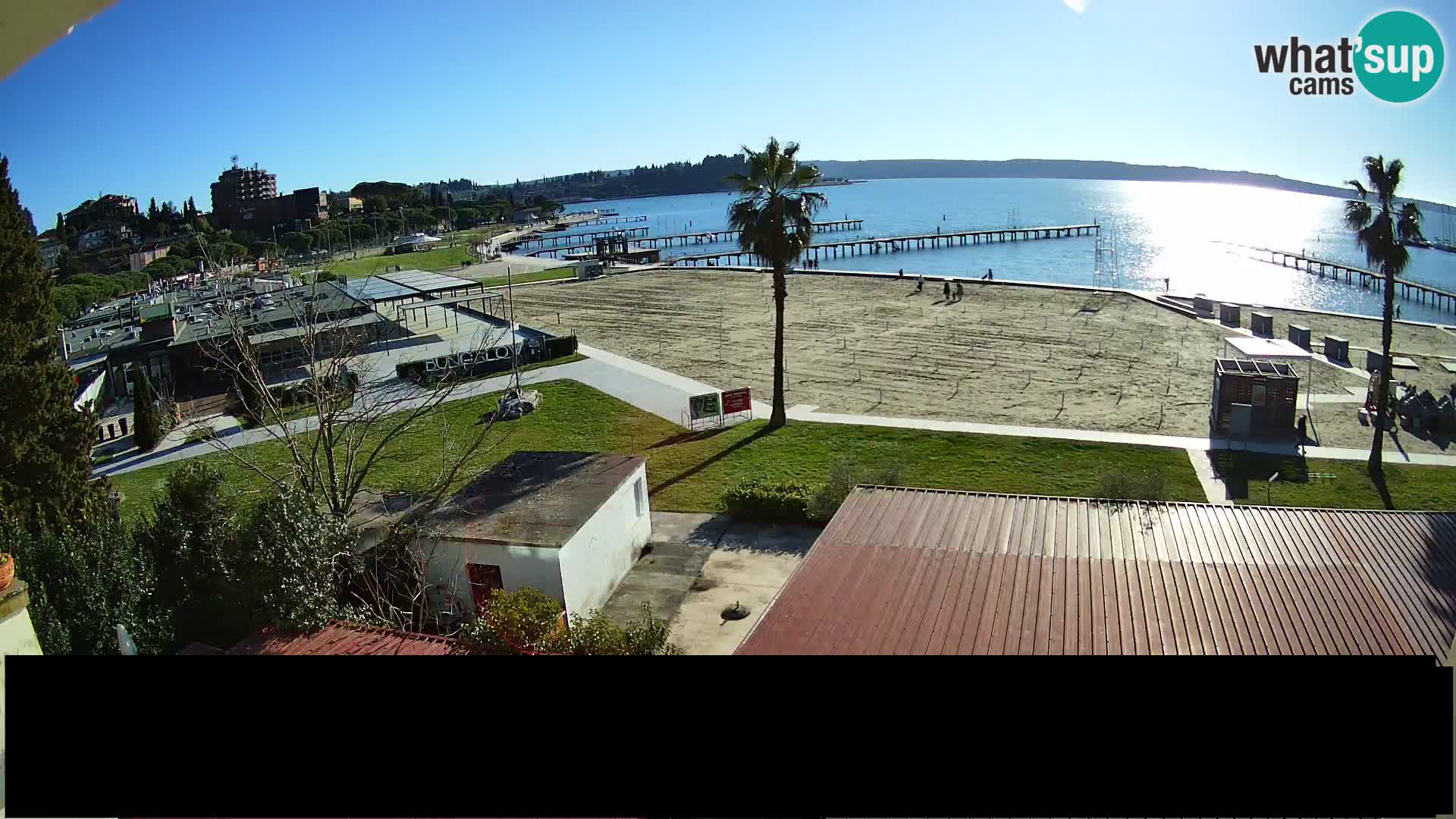 Plaža Portorož web kamera