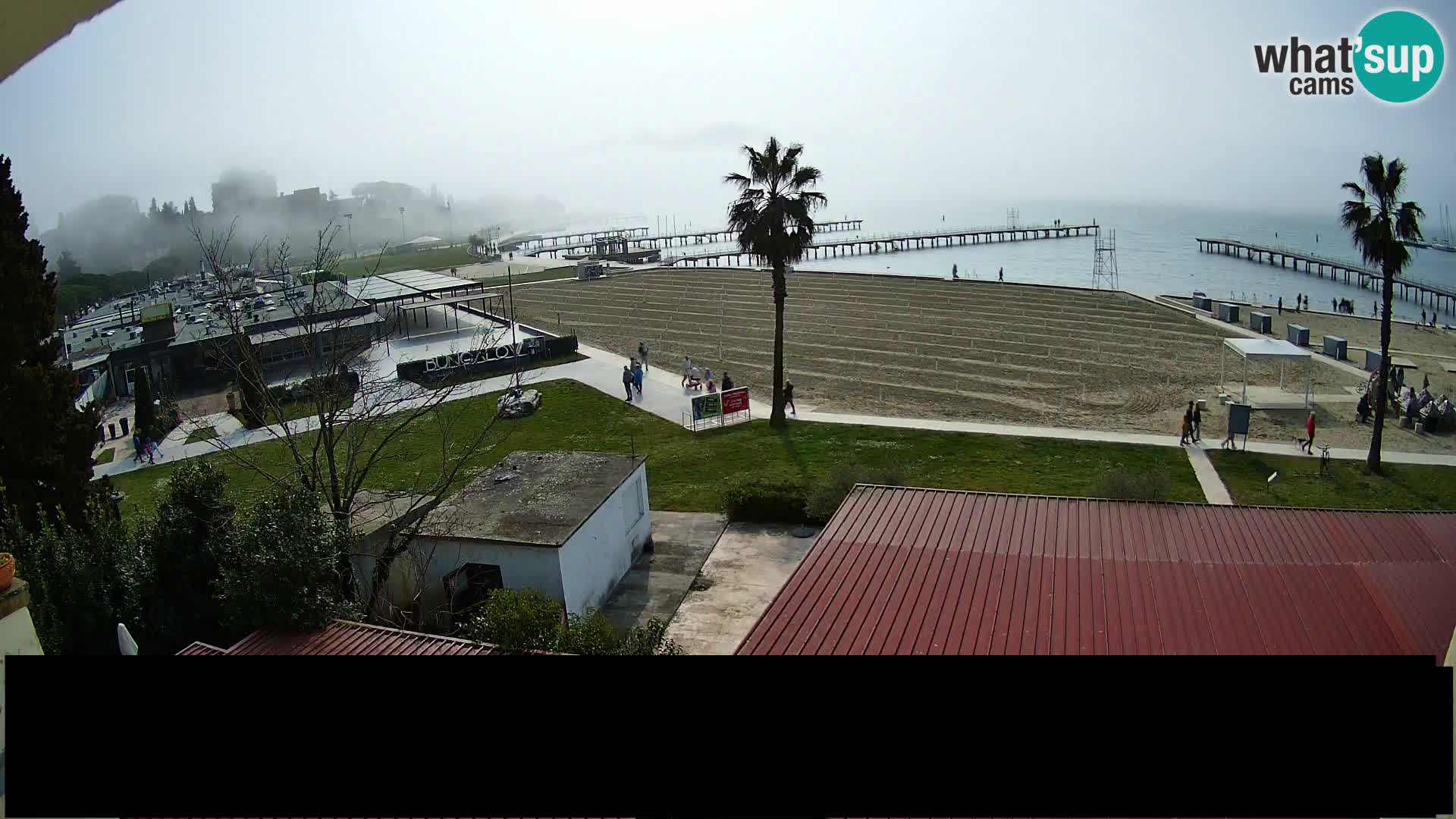 Spletna kamera plaža Portorož