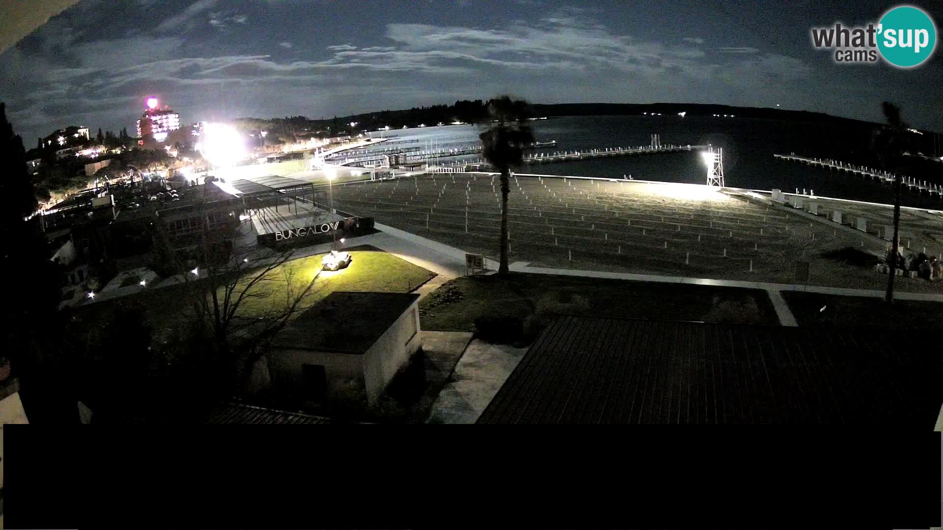 Plaža Portorož web kamera