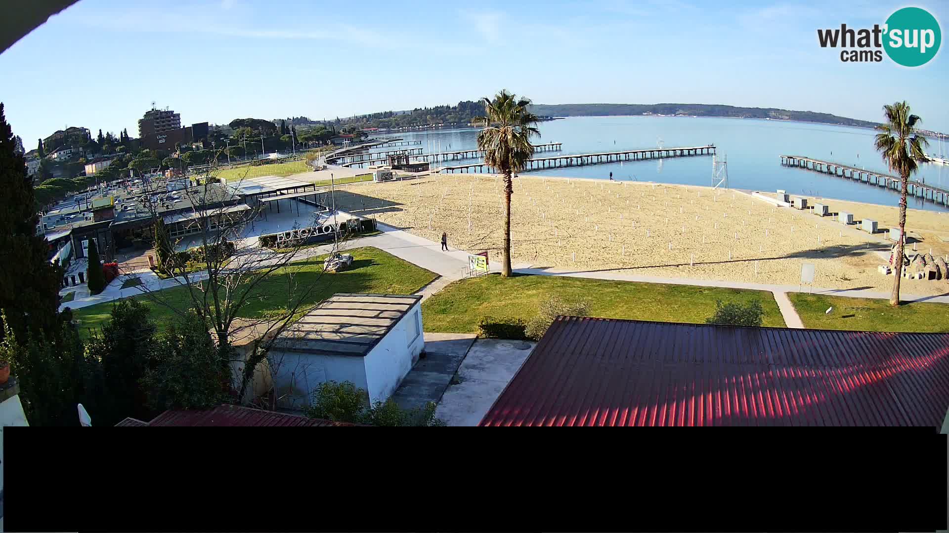 Webcam Live Plage à Portorož