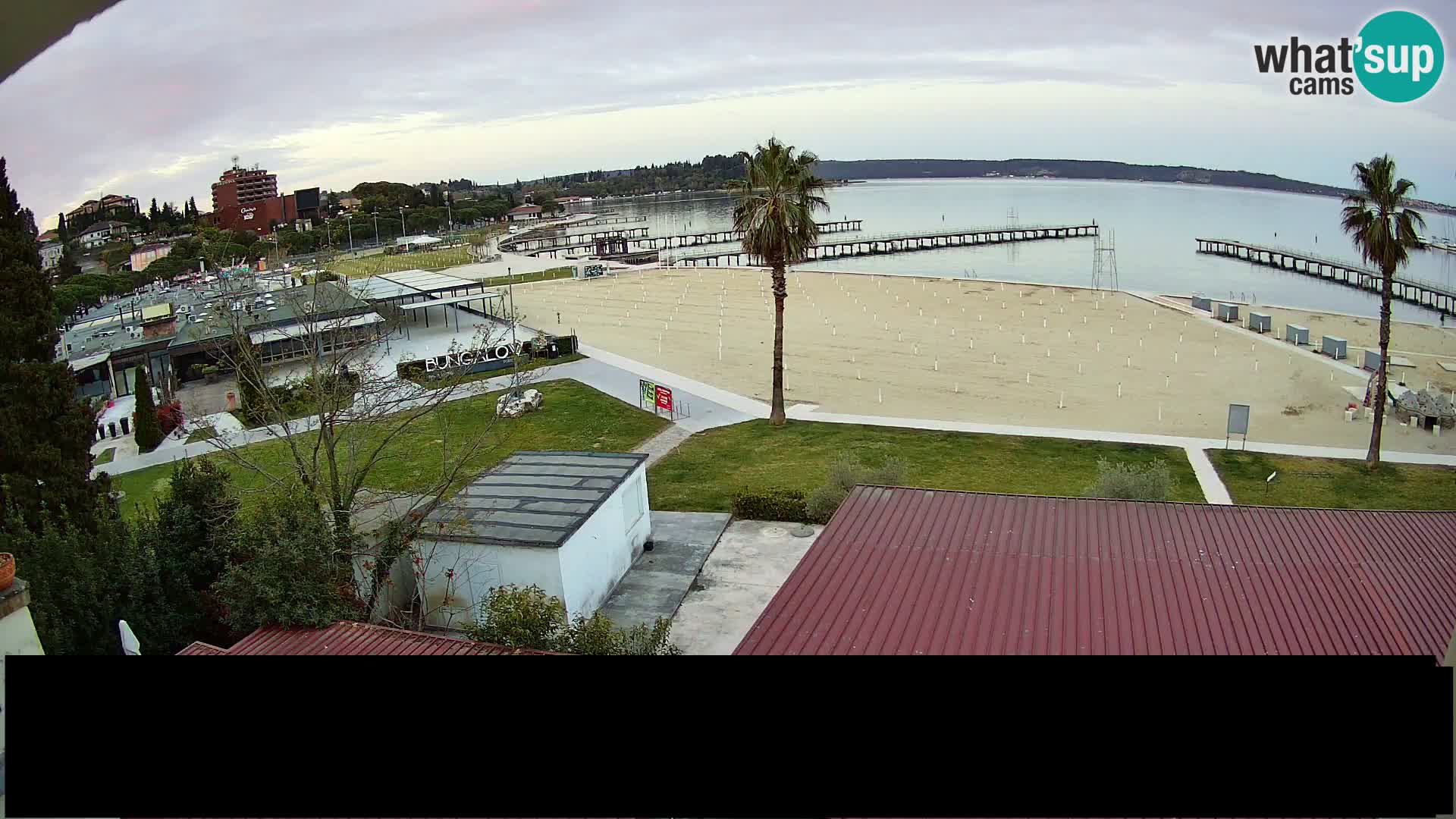 Webcam Live Strand in Portorož