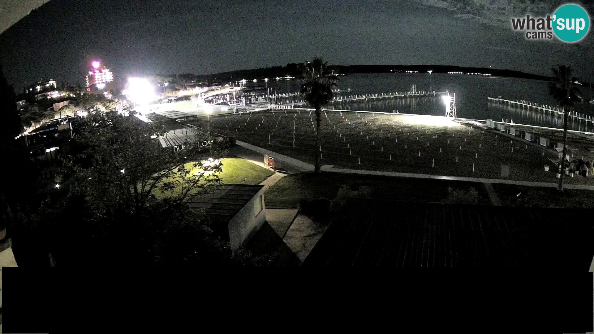 Spiaggia di Portorose live webcam