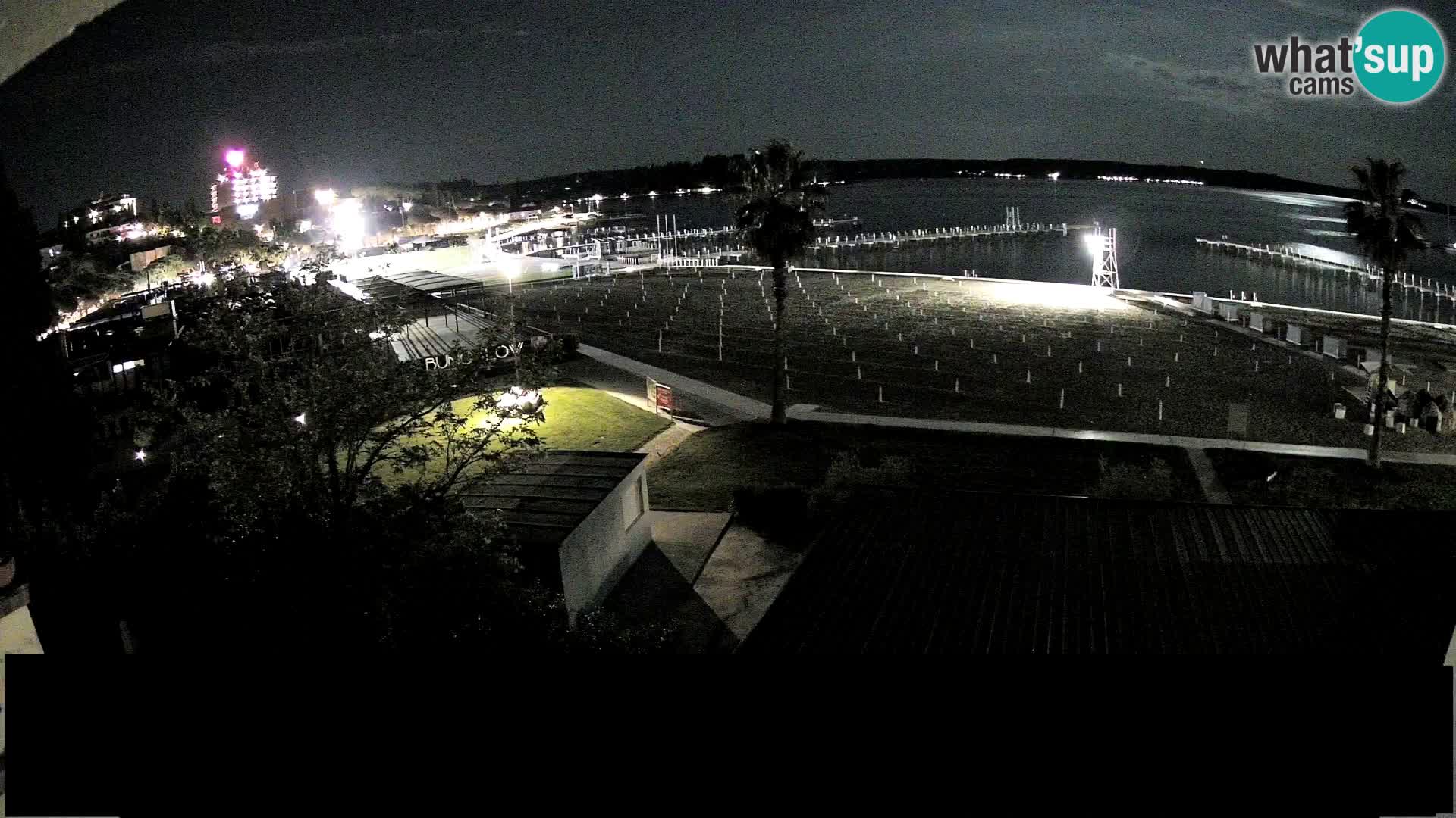 Spiaggia di Portorose live webcam
