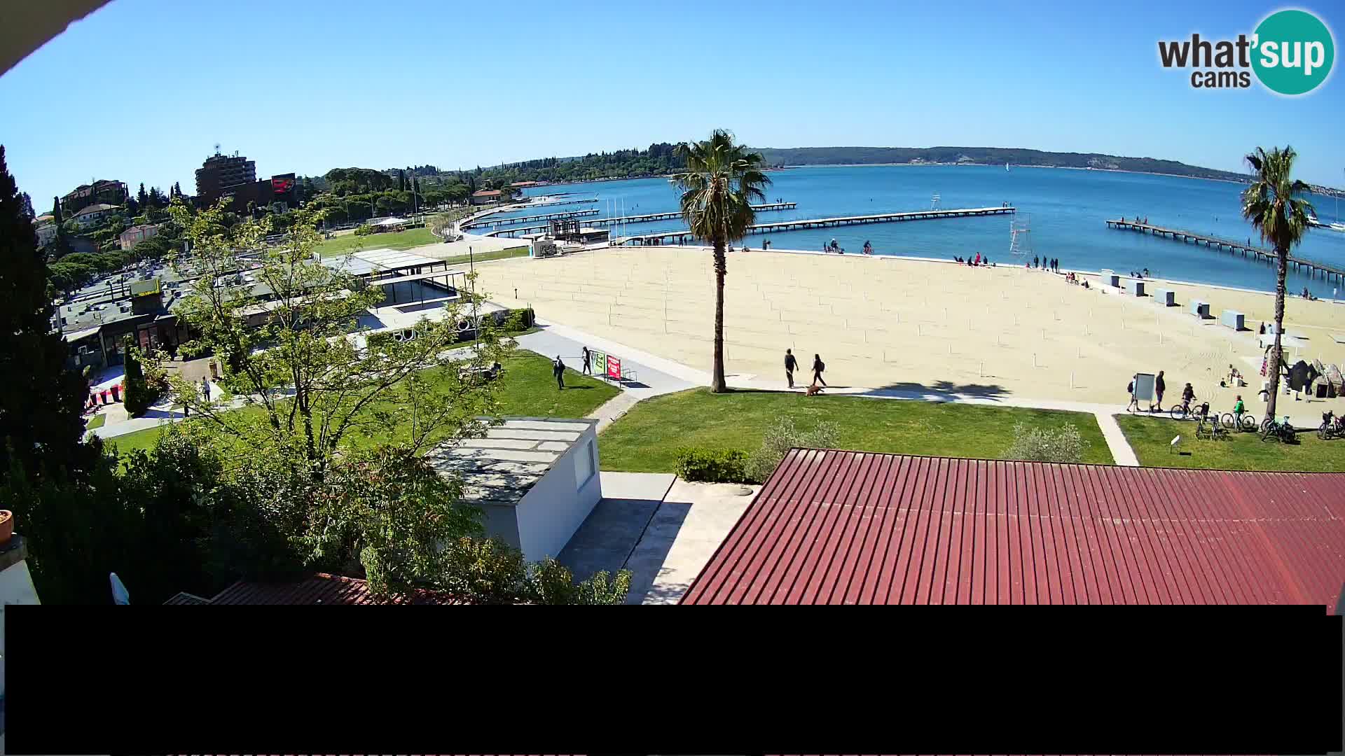 Portorož Stand webcam