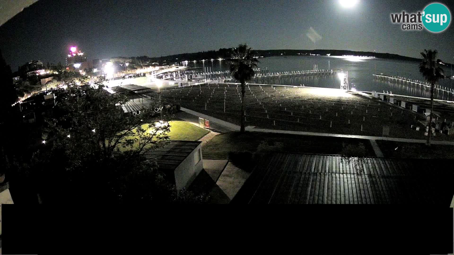 Spiaggia di Portorose live webcam