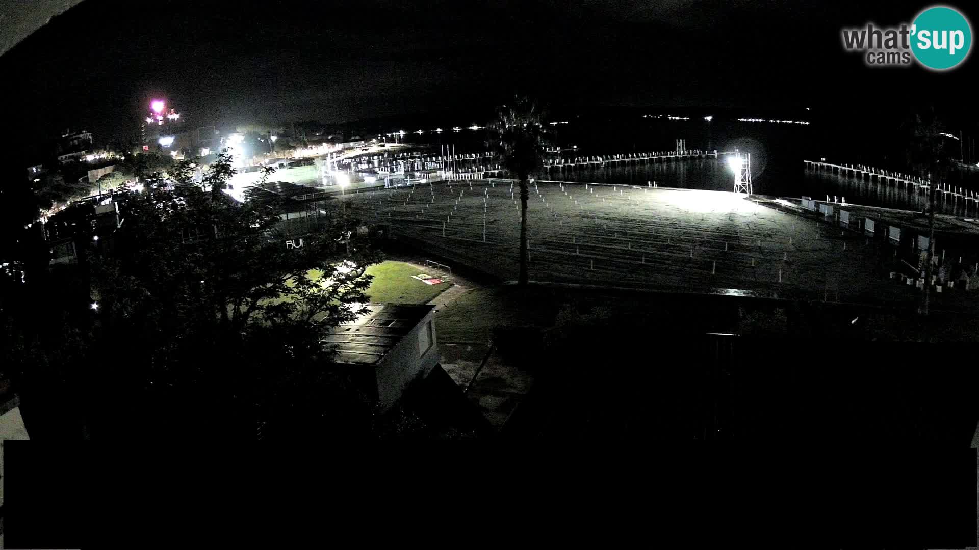 Spiaggia di Portorose live webcam
