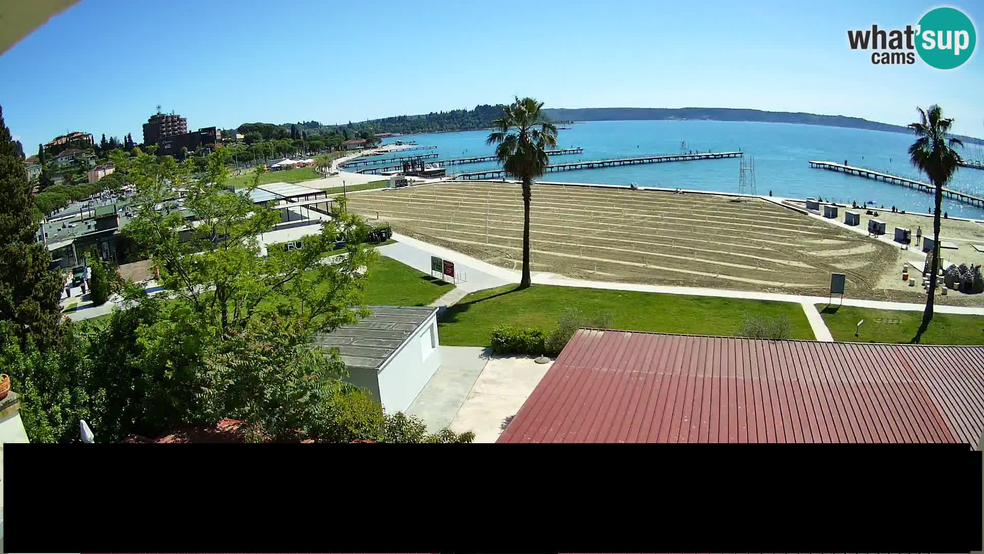 Webcam spiaggia Portorose – Caffe Karamela