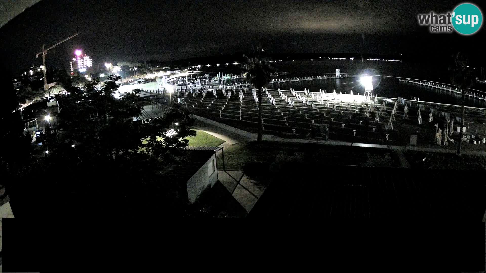 Playa Portorož camera en vivo