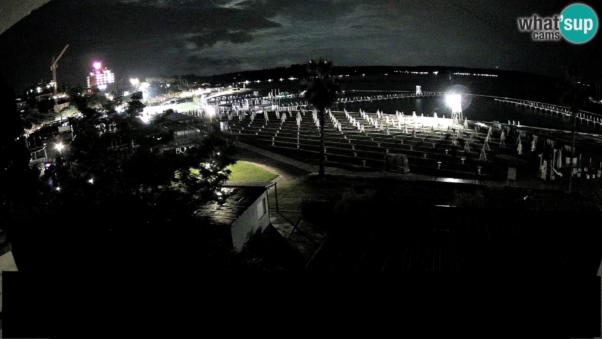 Plage Portorož live cam