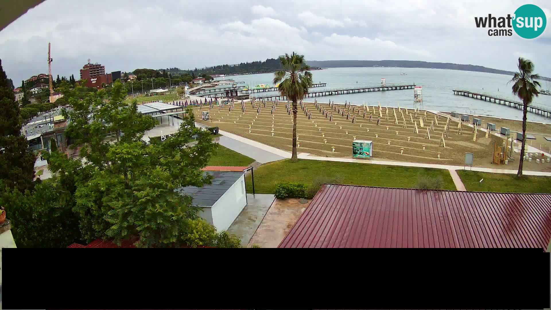 Webcam live Beach in Portorož