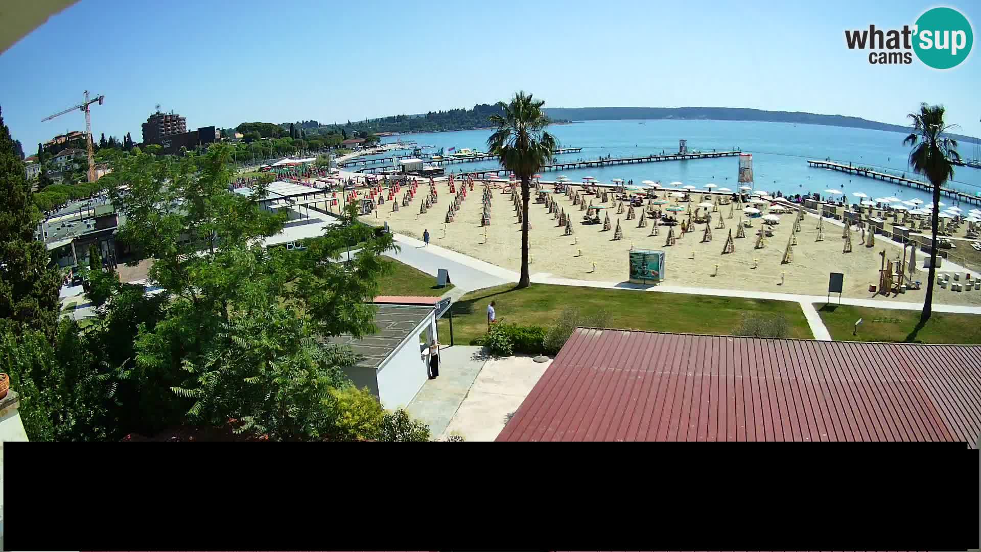 Webcam spiaggia Portorose – Caffe Karamela