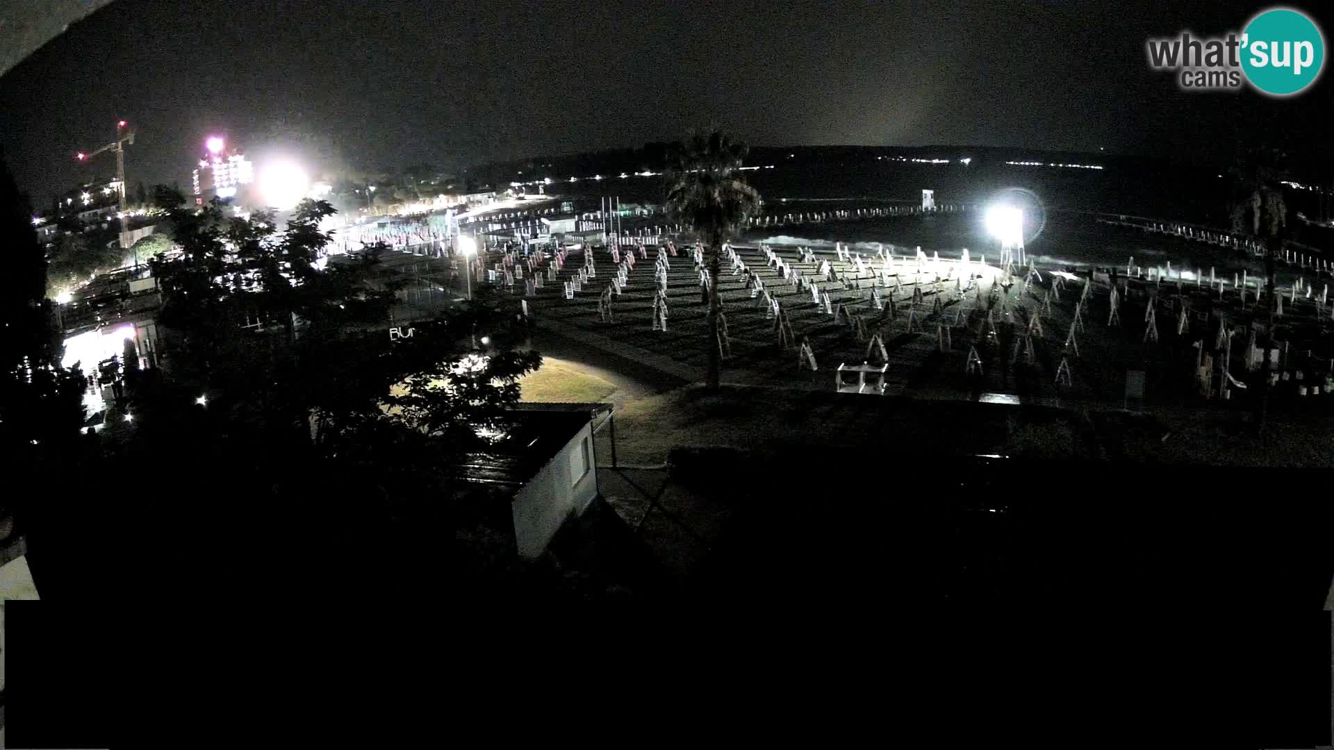 Playa Portorož camera en vivo