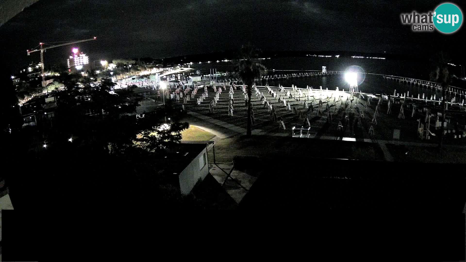 Plage Portorož live cam
