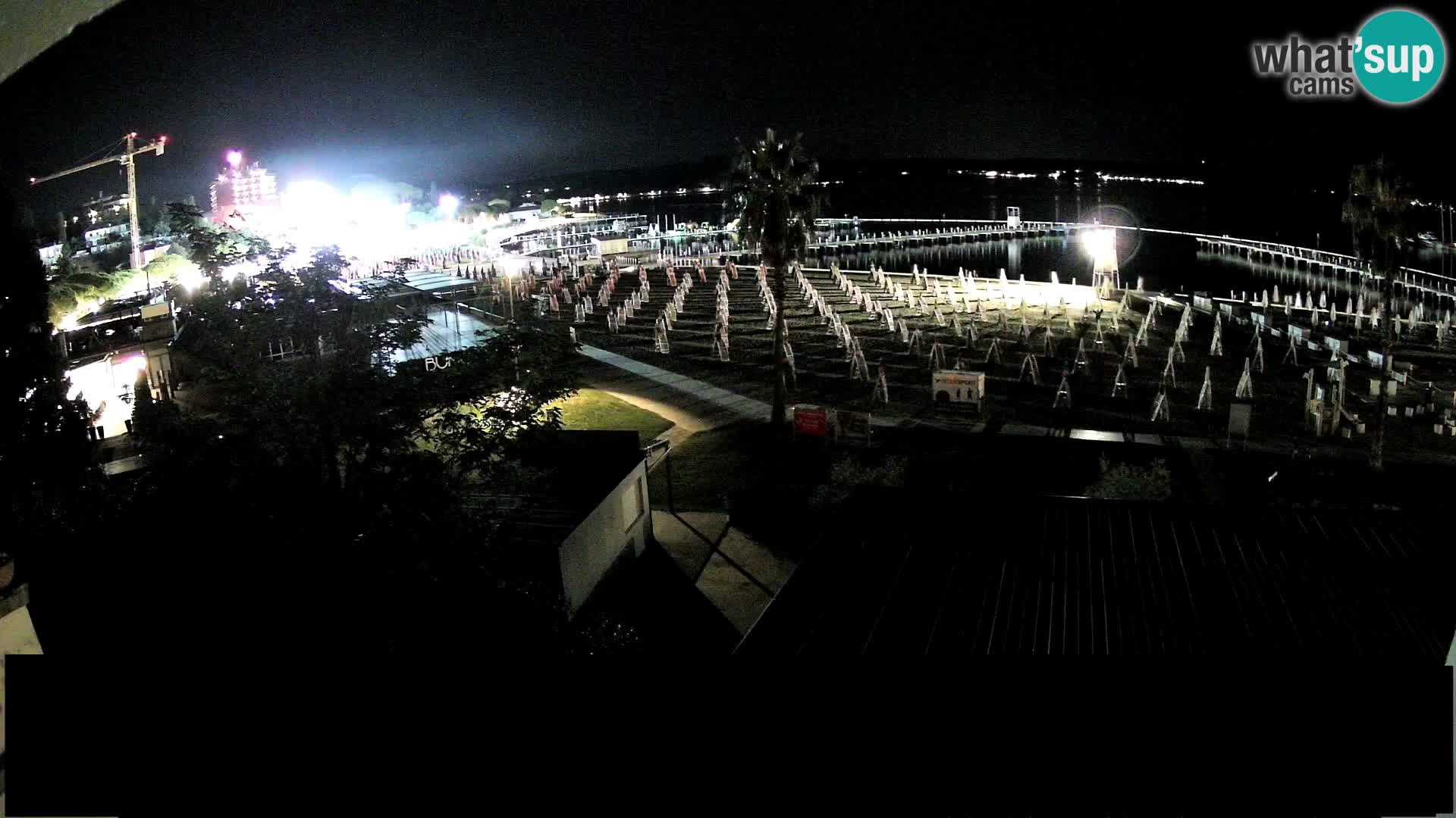 Plage Portorož live cam