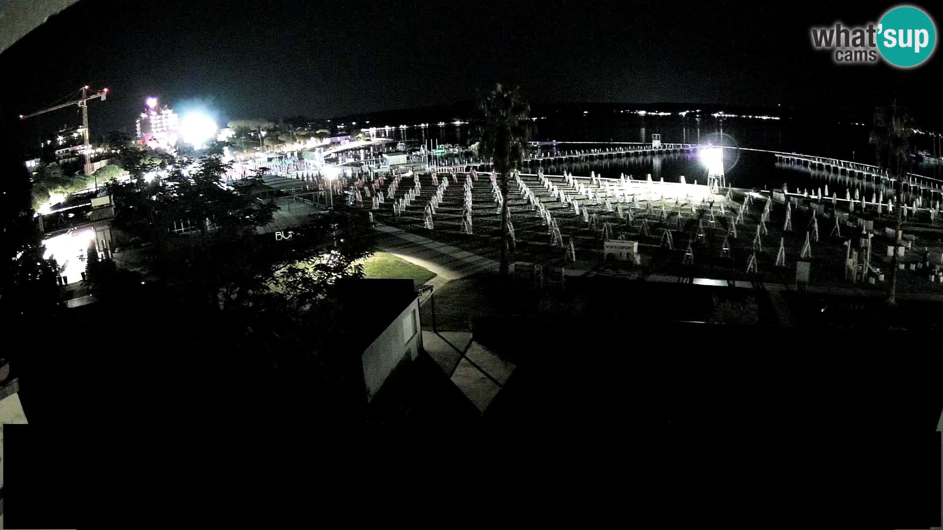 Plage Portorož live cam