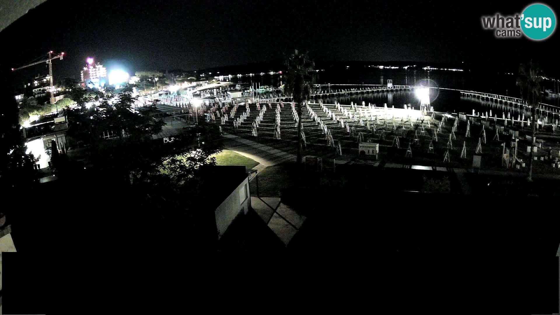 Spiaggia di Portorose live webcam