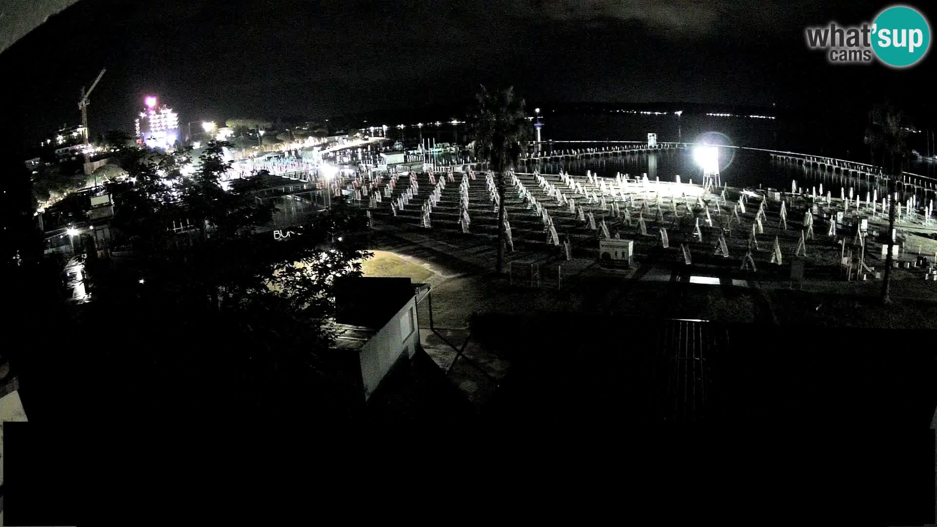 Spiaggia di Portorose live webcam
