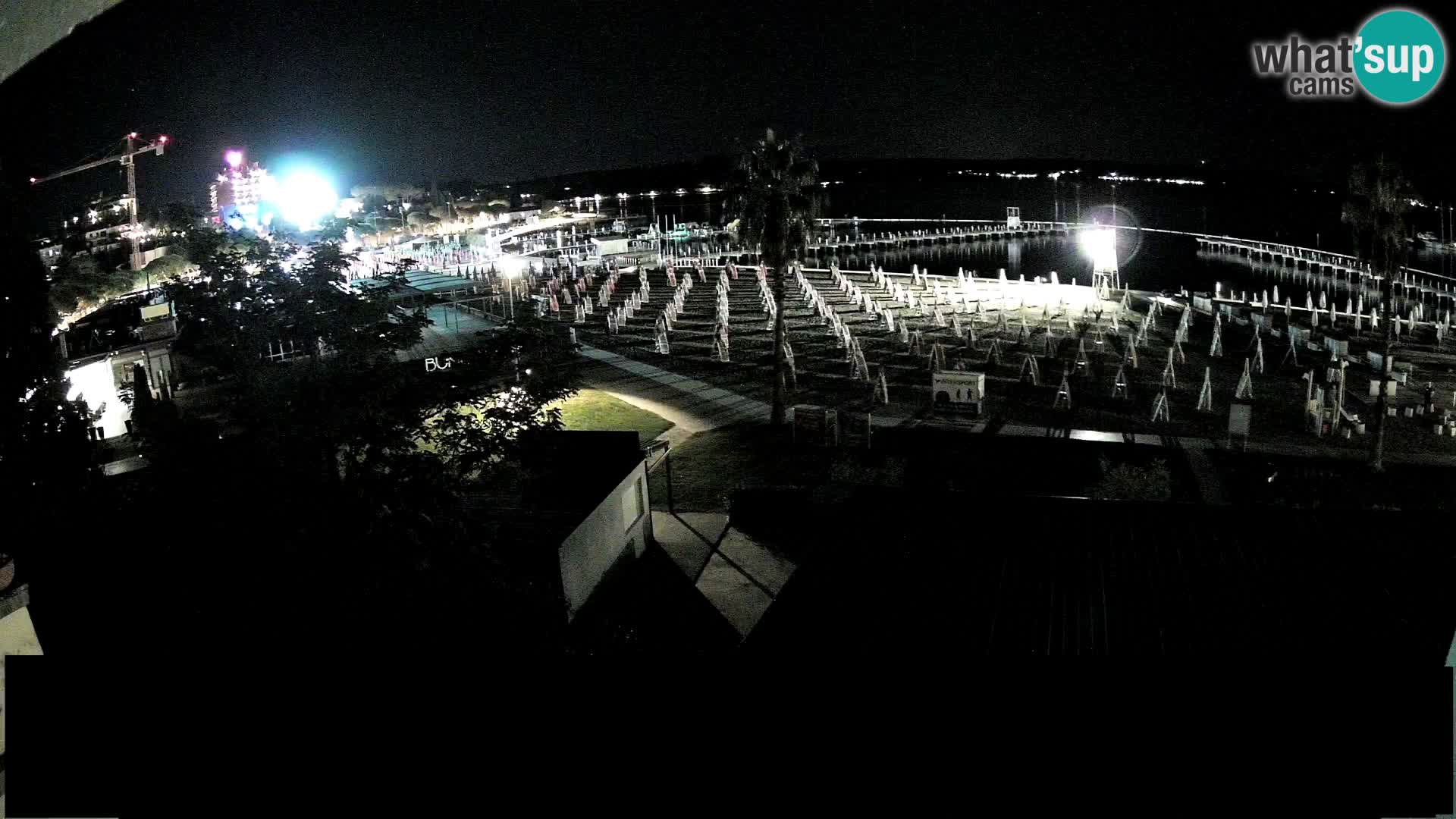 Playa Portorož camera en vivo