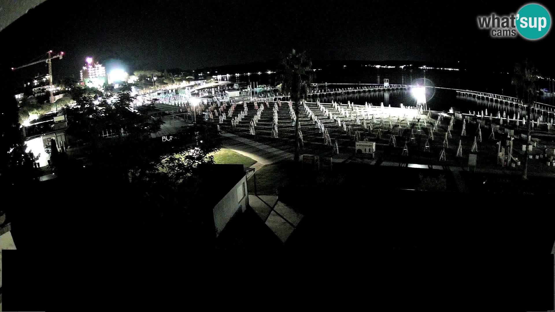 Playa Portorož camera en vivo