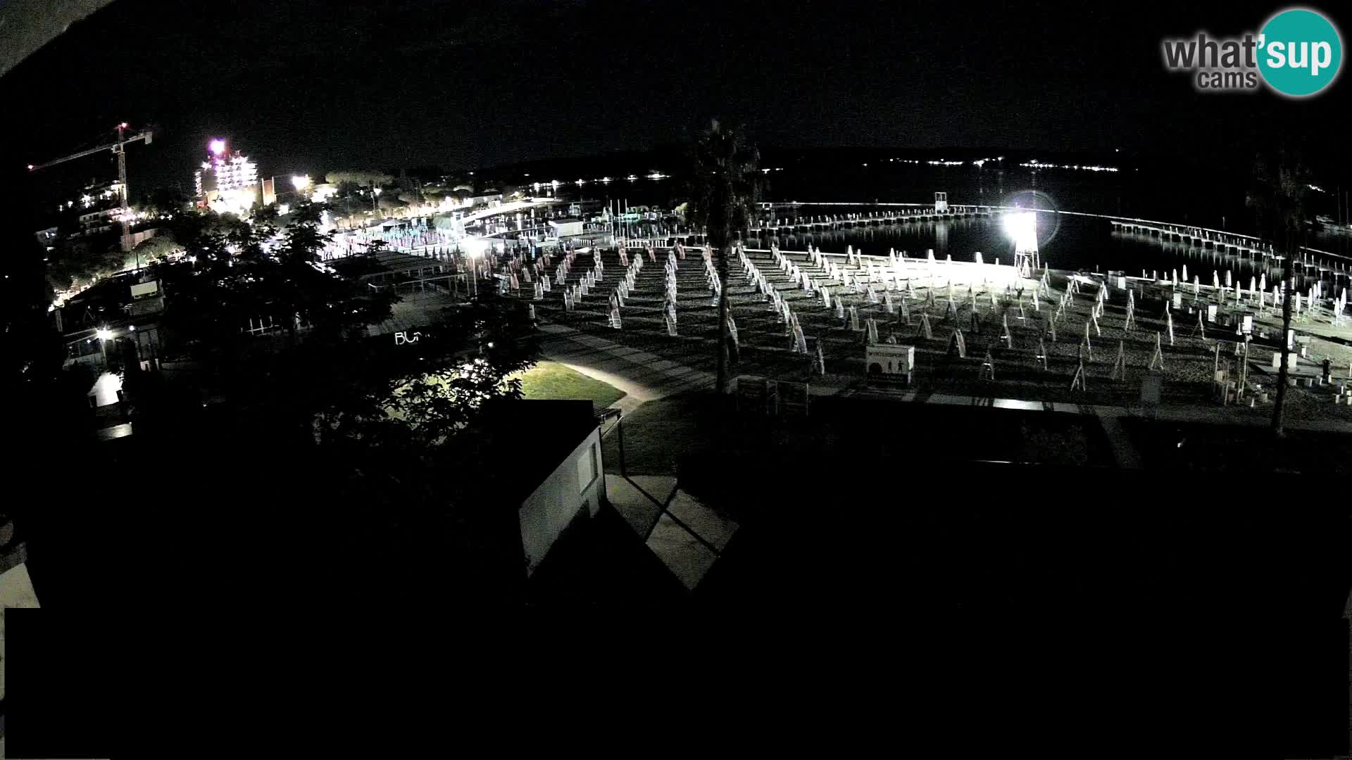 Plage Portorož live cam