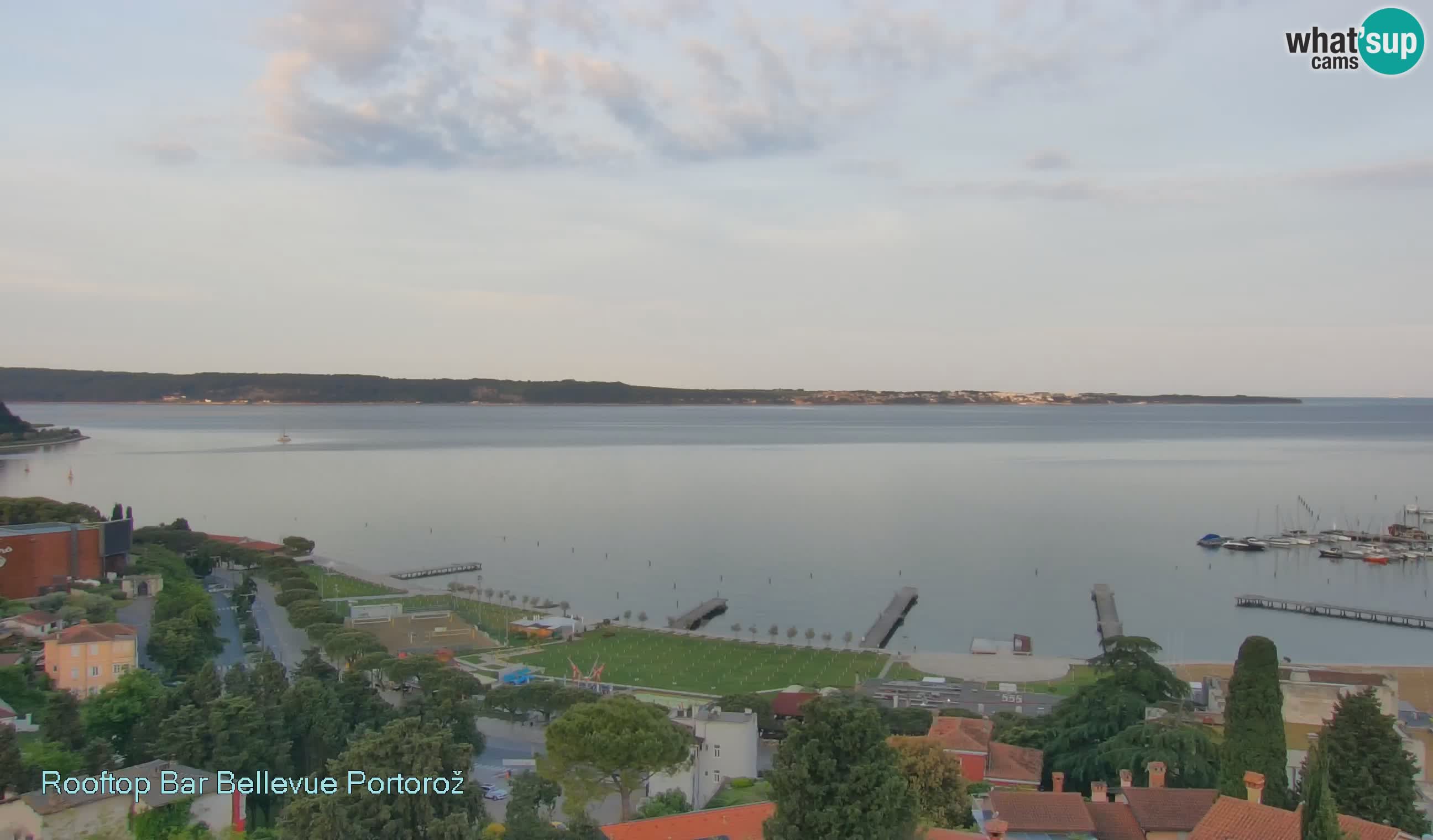 Livecam Portorož – view from Villa Bellevue