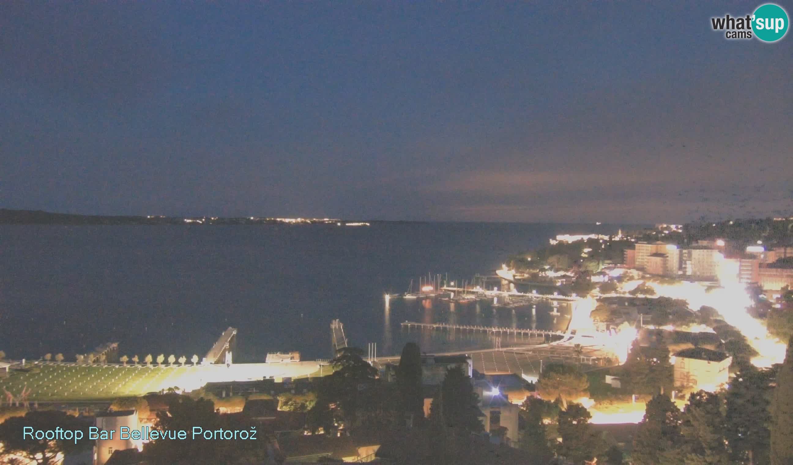 Livecam Portorož – view from Villa Bellevue