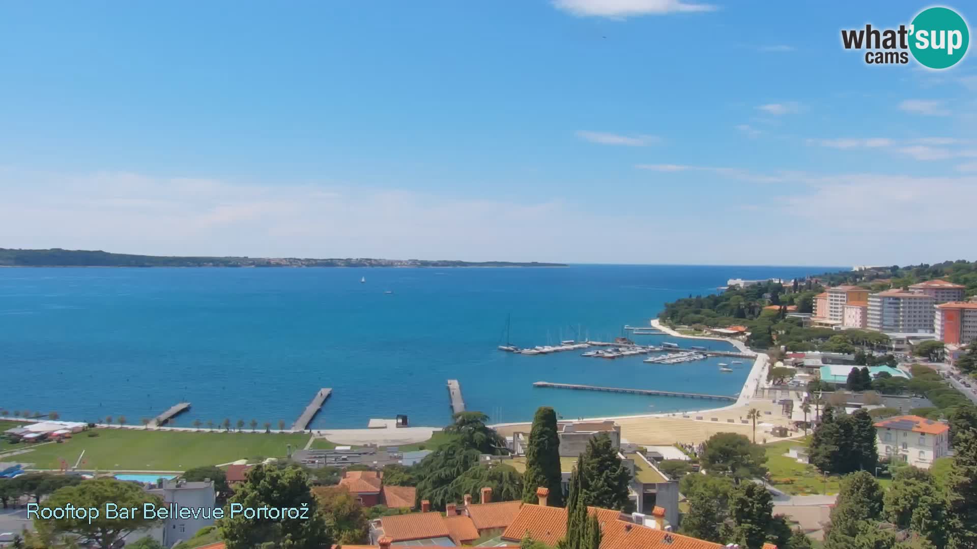Webcam Portorož – Panorama Villa Bellevue
