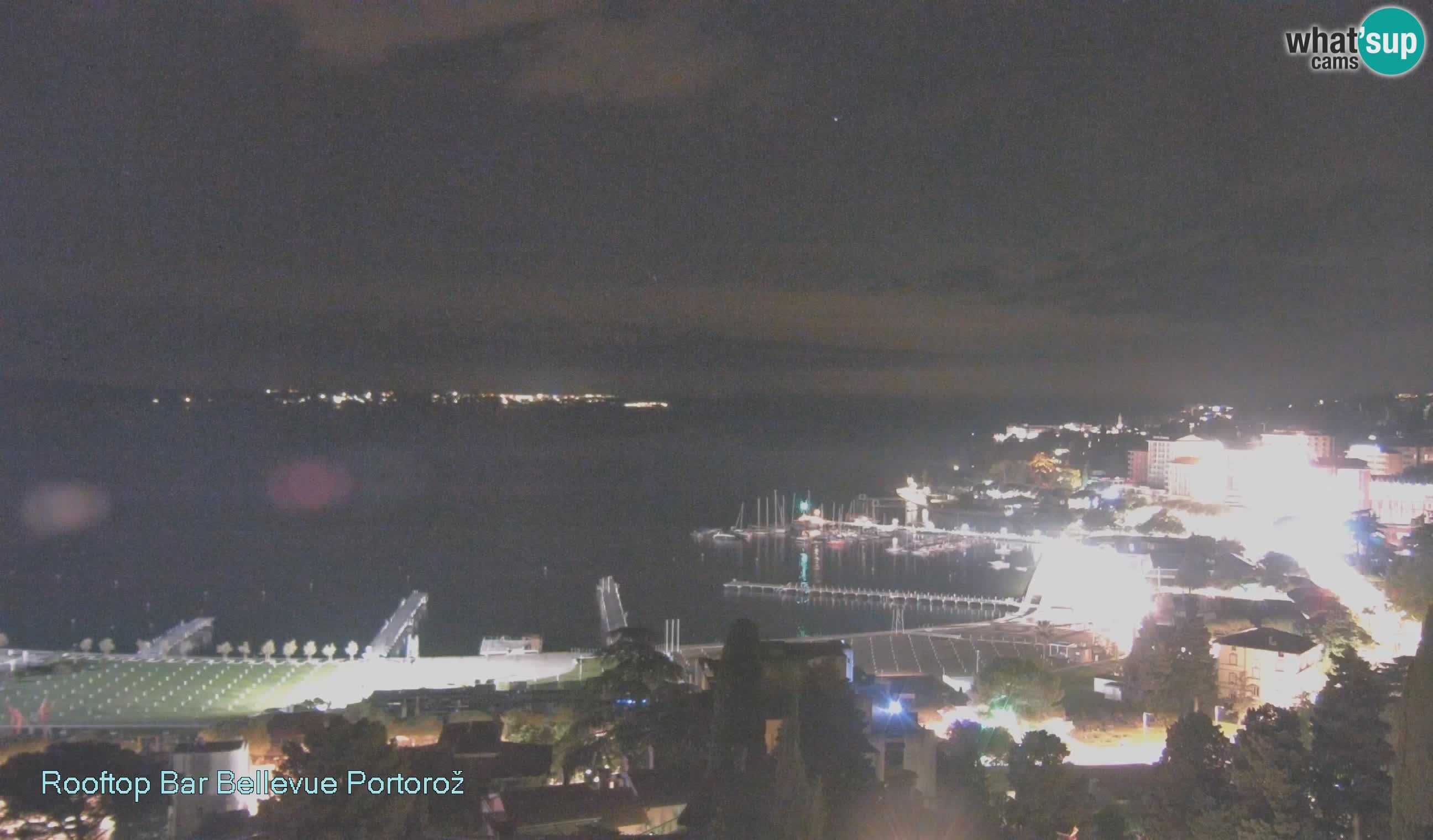 Panorama webcam Portorož – view from Villa Bellevue