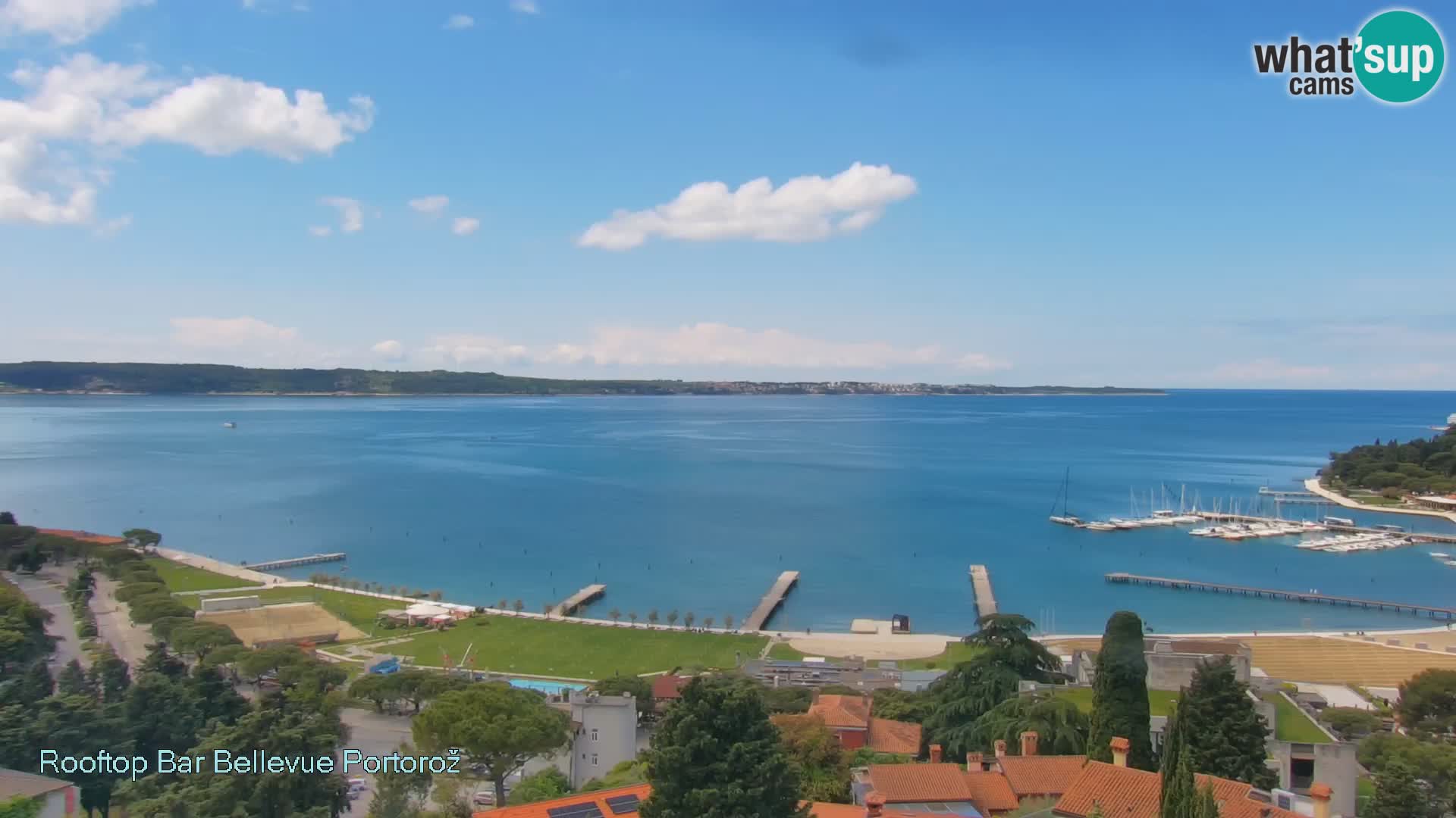 Webcam Portorož – Panorama Villa Bellevue