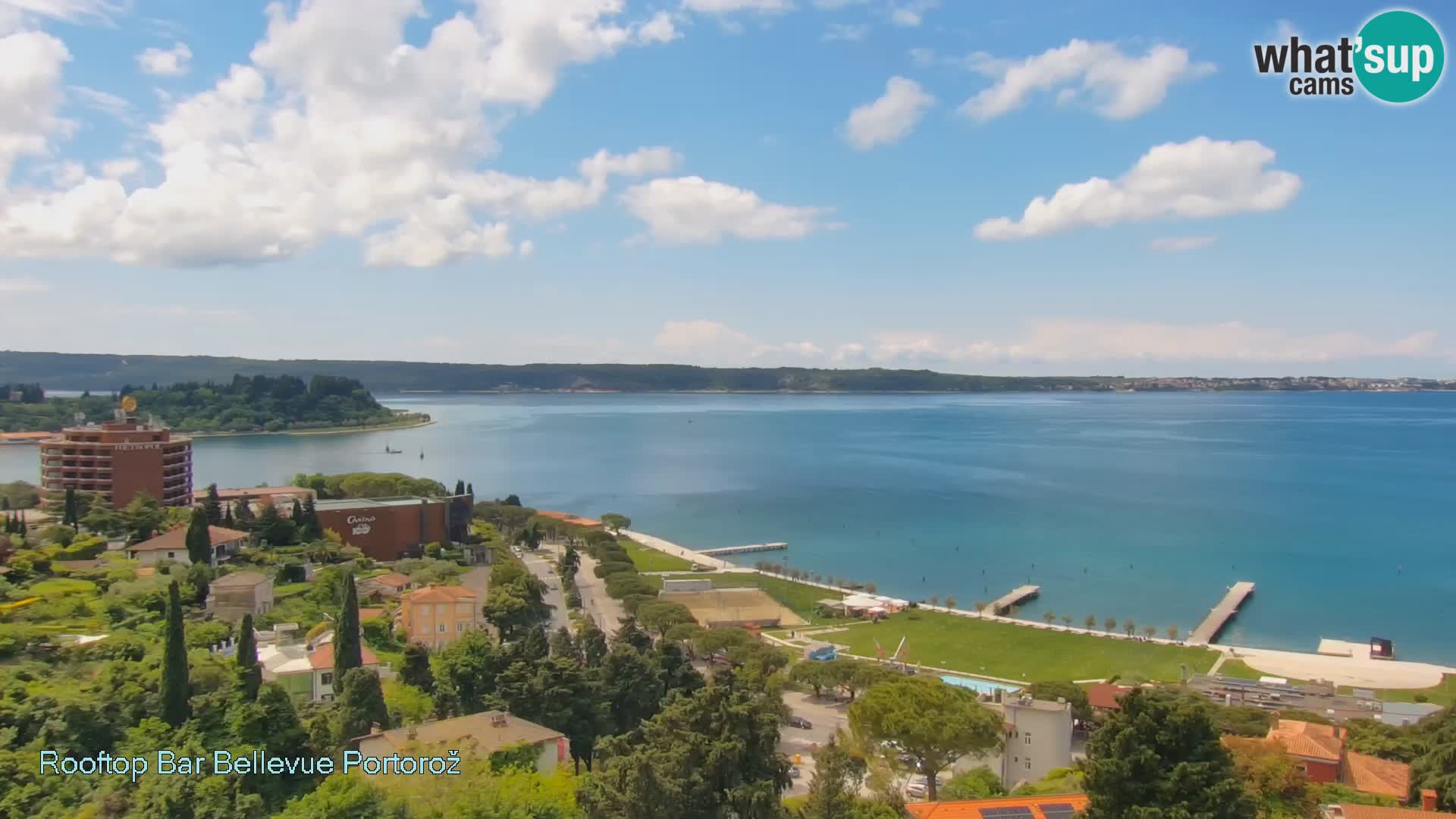 Webcam Portorož – Panorama Villa Bellevue
