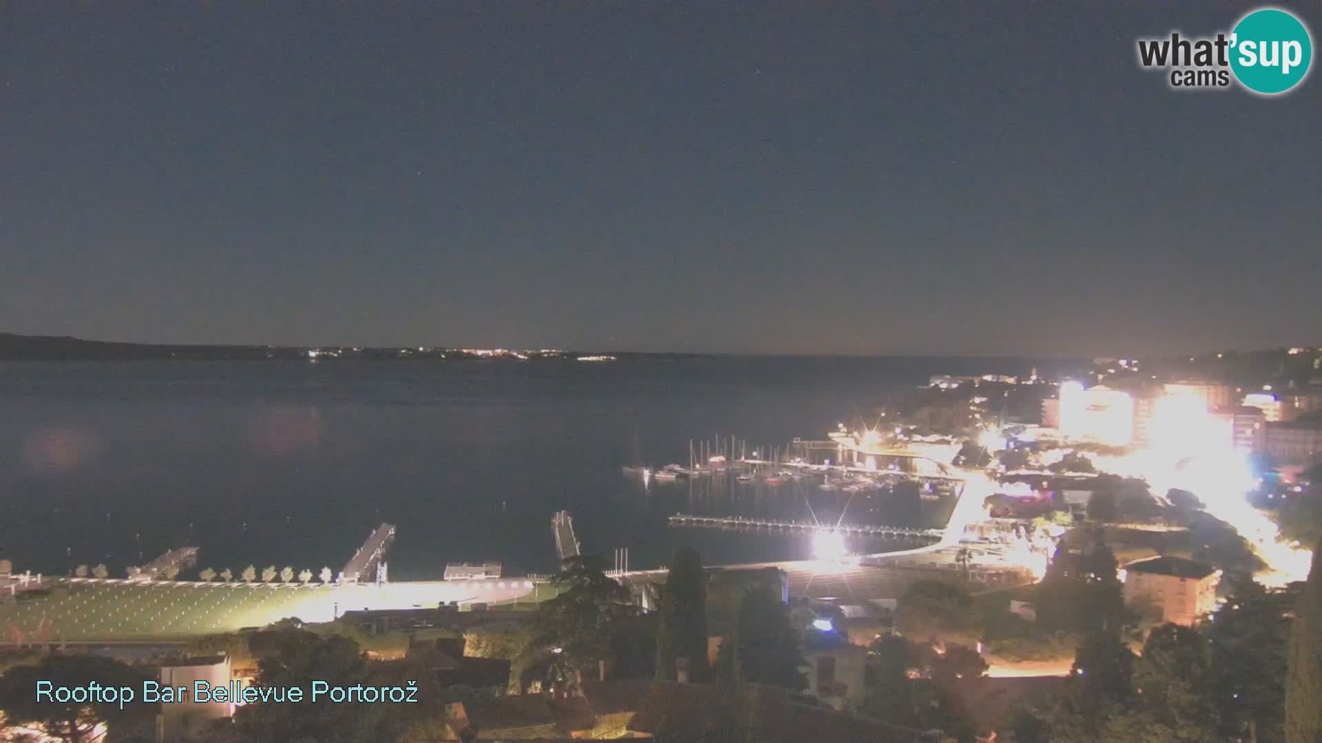 Live webcam Portorož – Panorama dalla Villa Bellevue