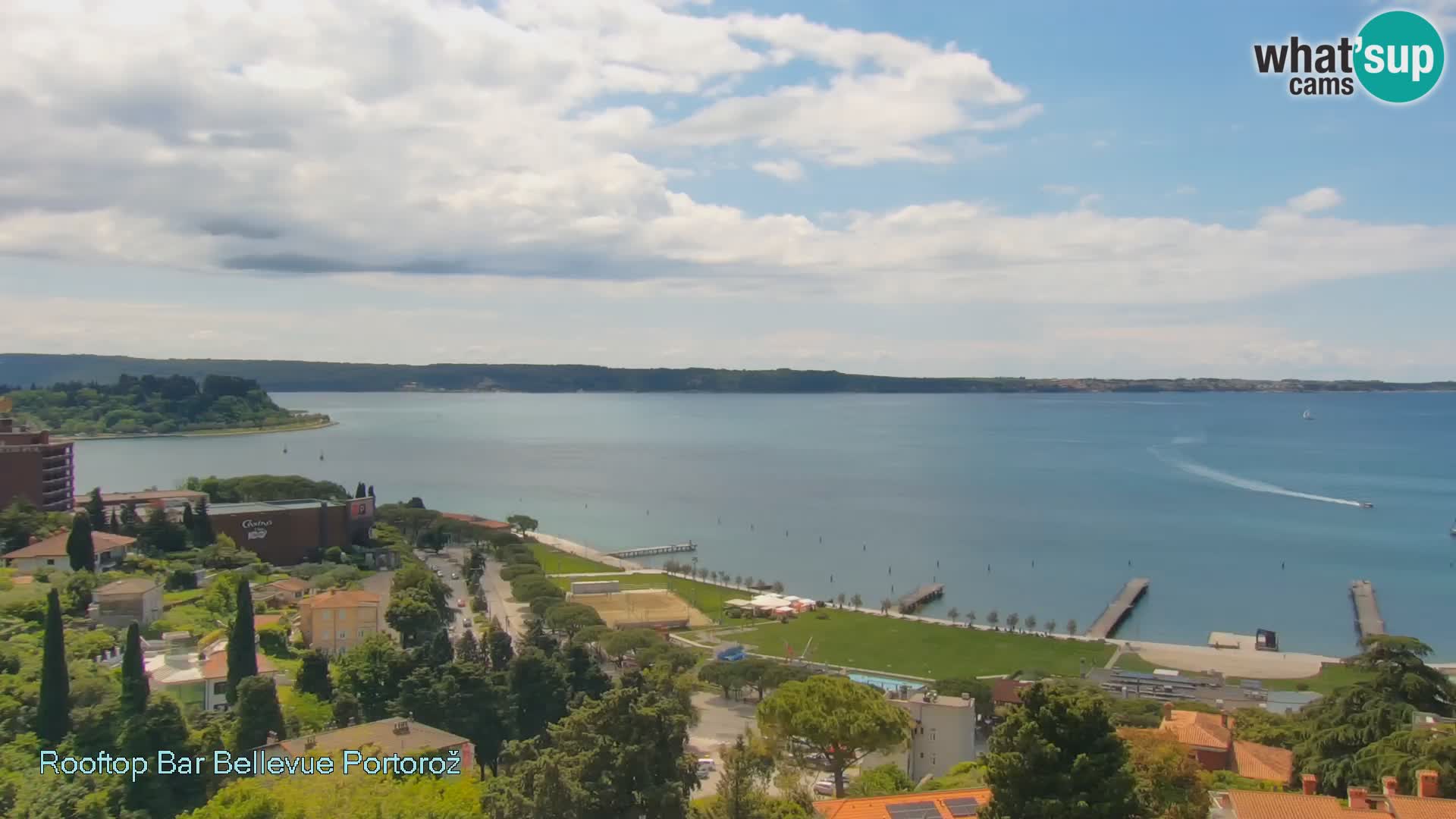 Webcam Portorož – Panorama Villa Bellevue