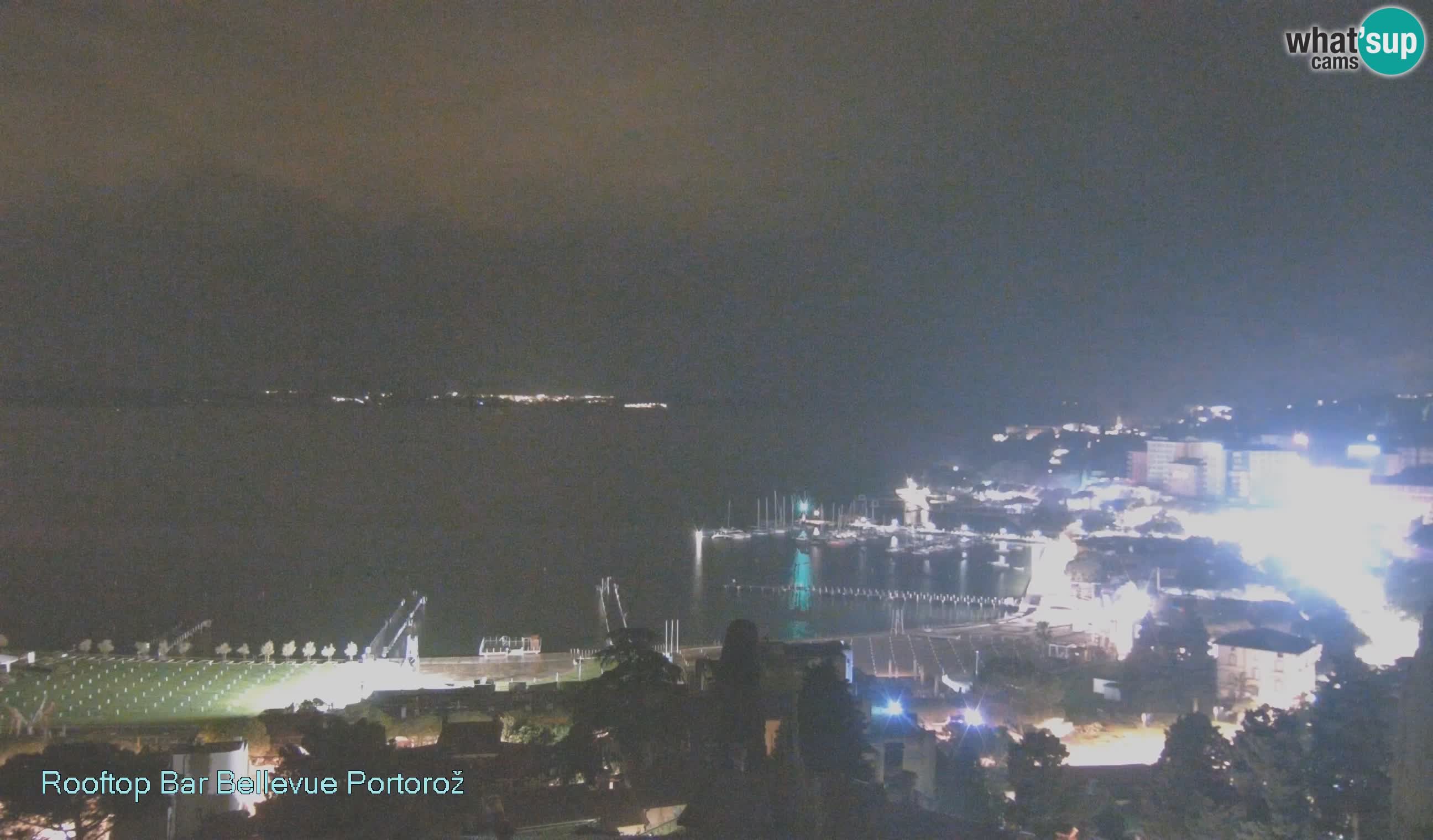 Portorož camera en vivo – Panorama Villa Bellevue